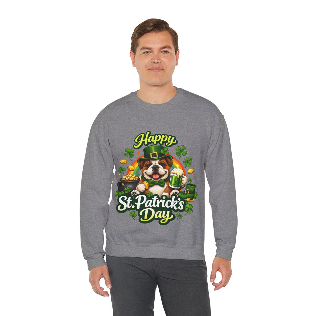 Bulldog - Graphic Crewneck Sweatshirt