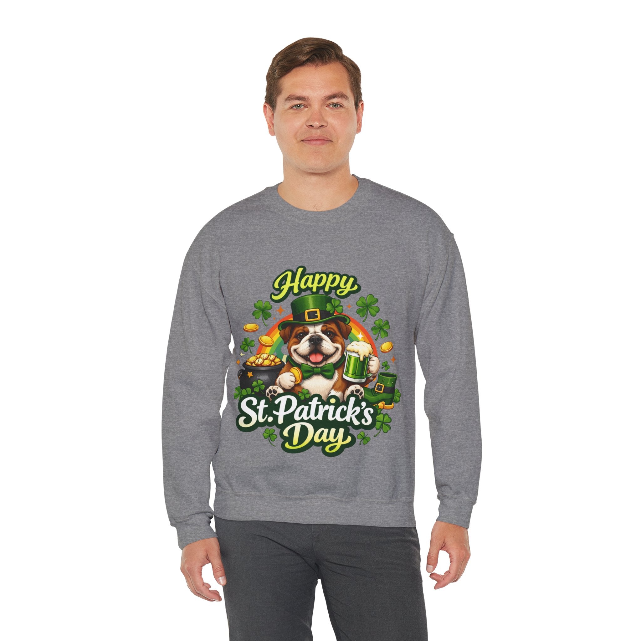 Bulldog - Graphic Crewneck Sweatshirt