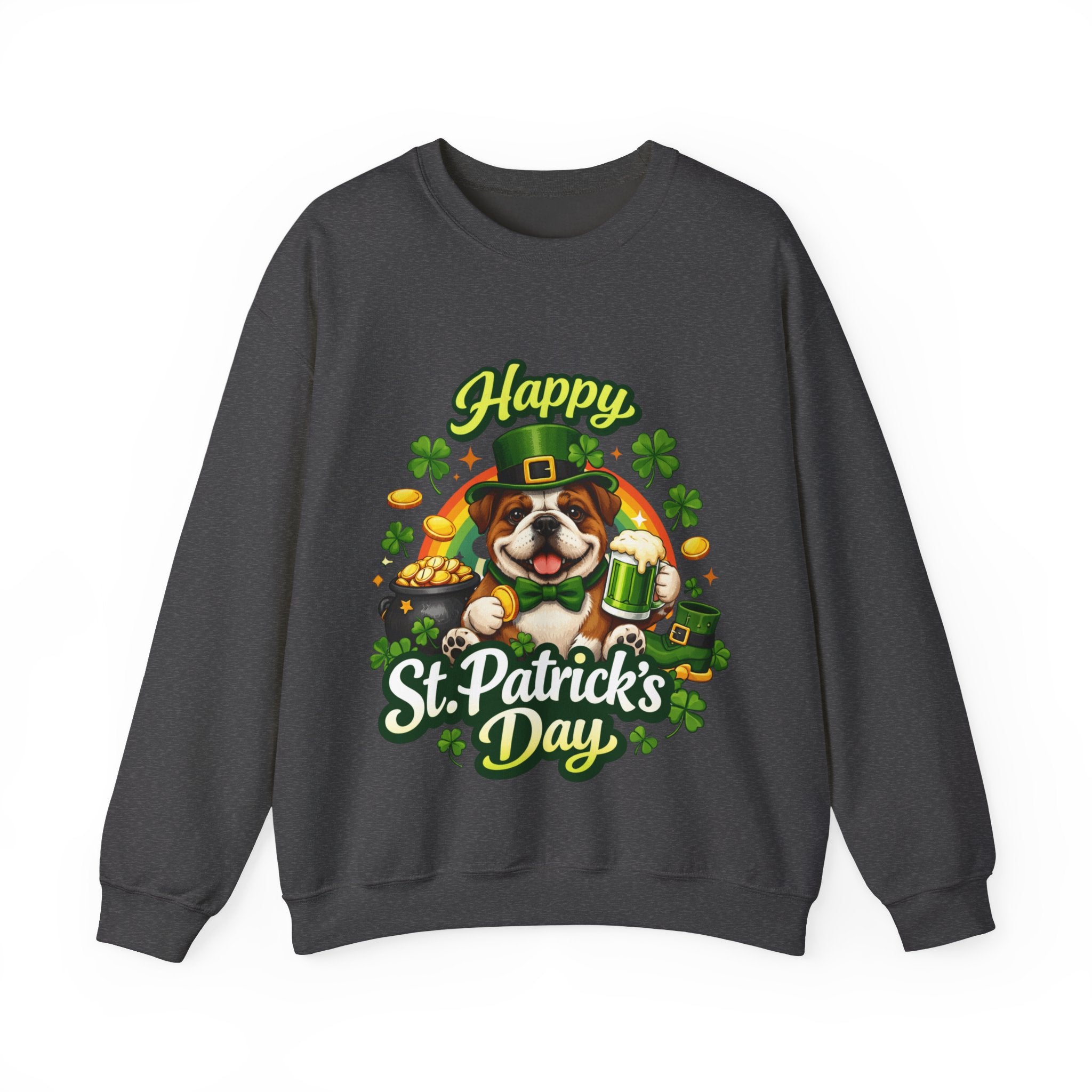 Bulldog - Graphic Crewneck Sweatshirt