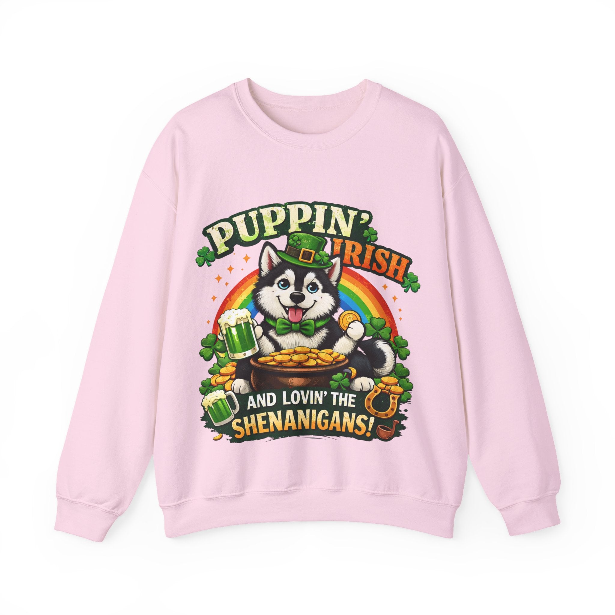 Siberian Husky - Graphic Crewneck Sweatshirt