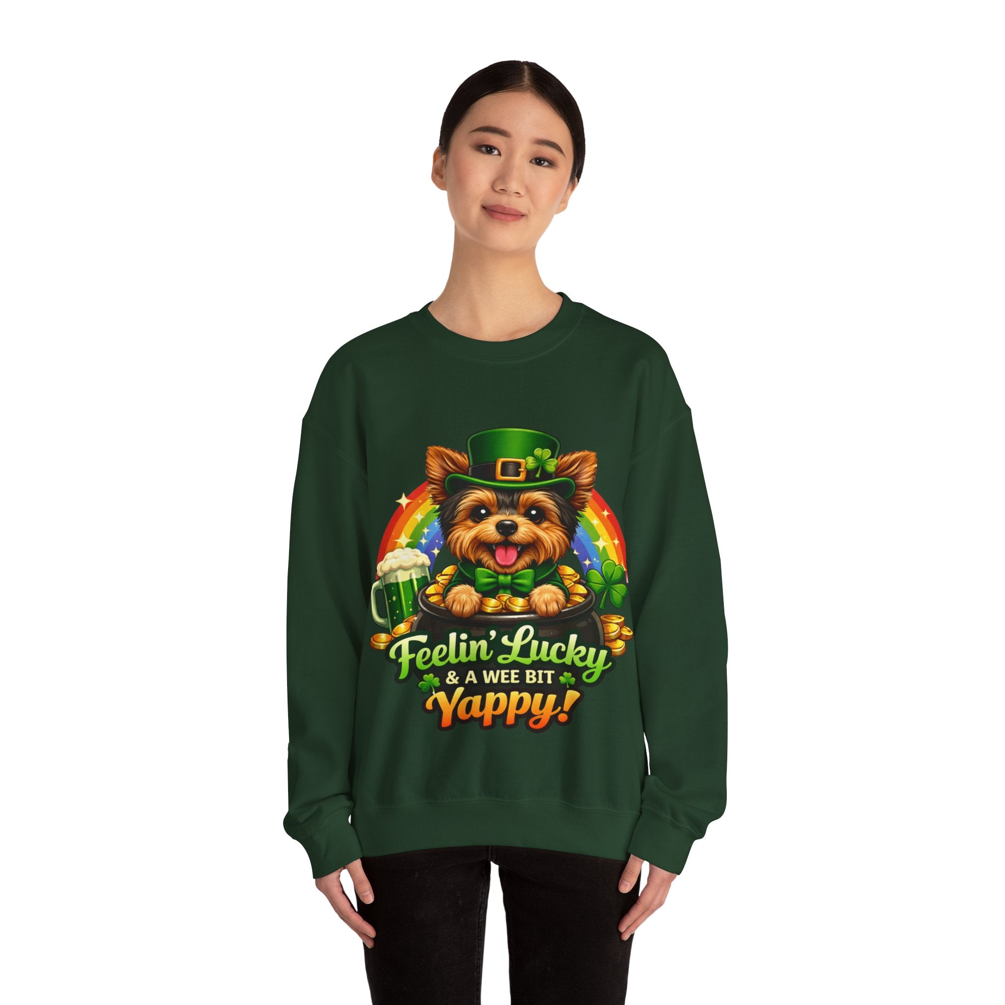 Yorkie - Graphic Crewneck Sweatshirt