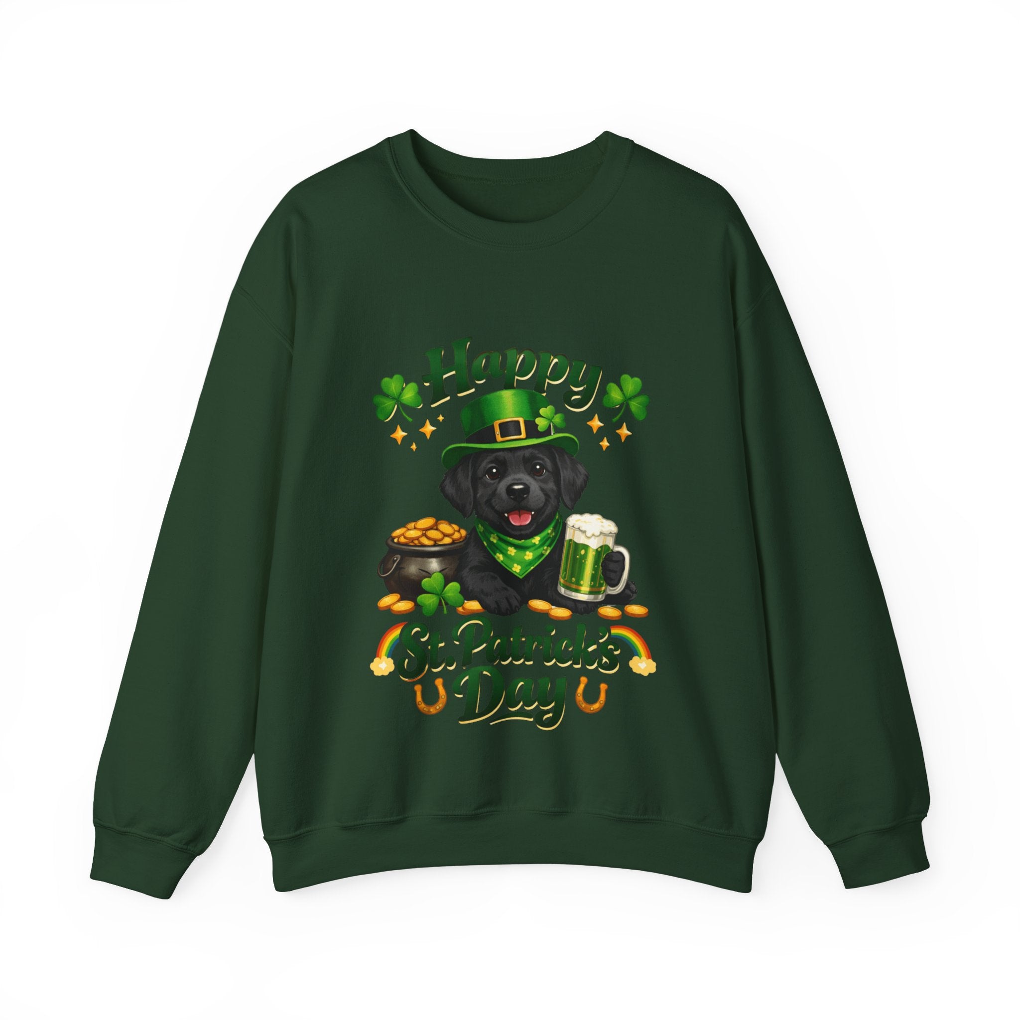 Black Labrador - Graphic Crewneck Sweatshirt