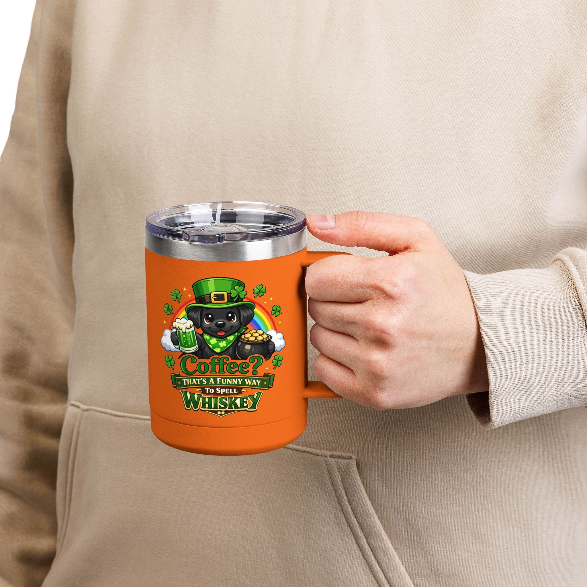 Black Labrador - 15oz Tumbler