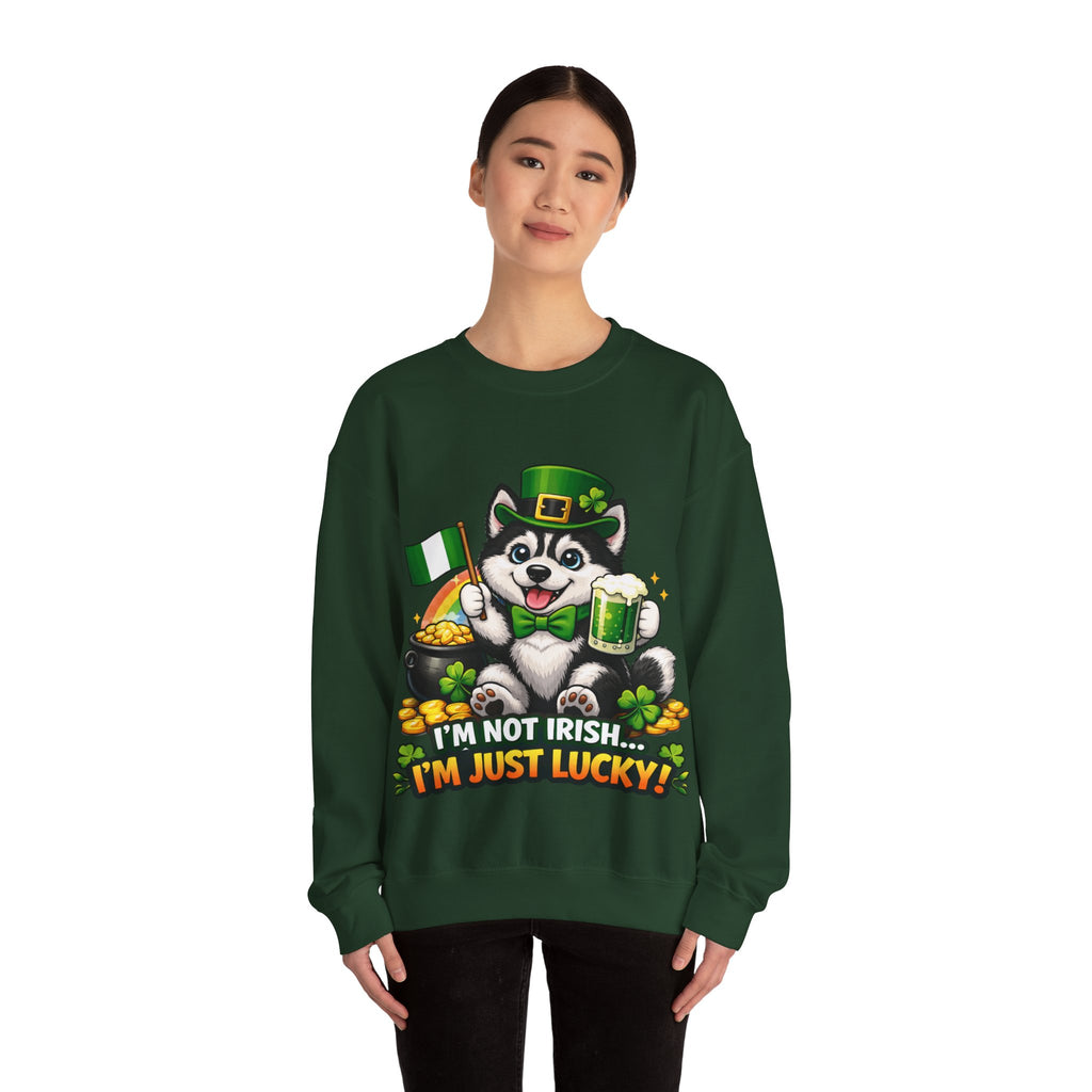Siberian Husky - Graphic Crewneck Sweatshirt
