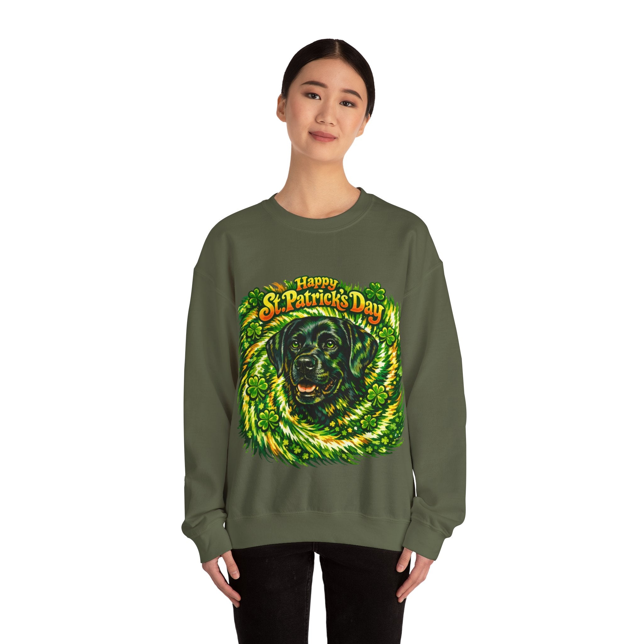 Black Labrador - Graphic Crewneck Sweatshirt