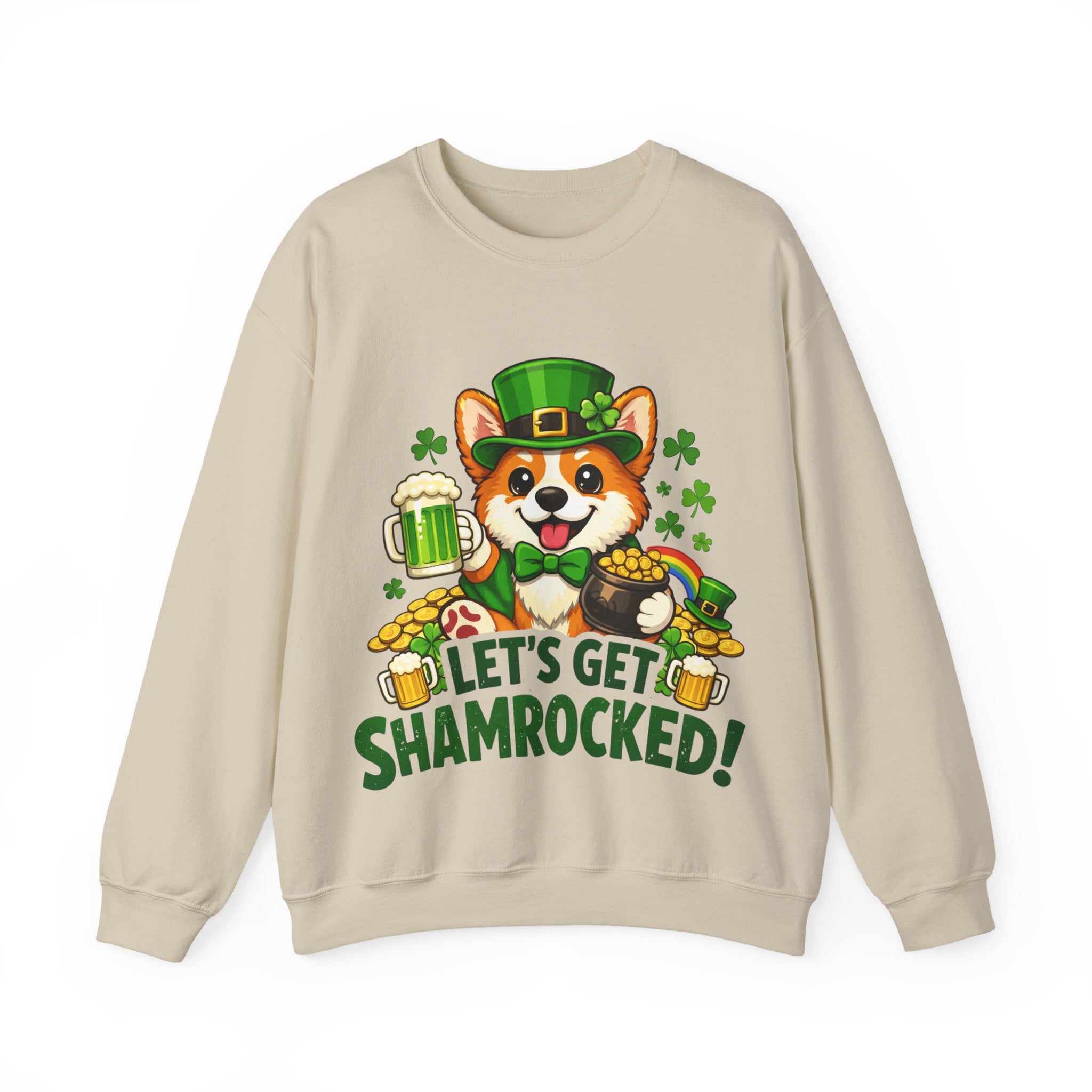 Corgi - Graphic Crewneck Sweatshirt