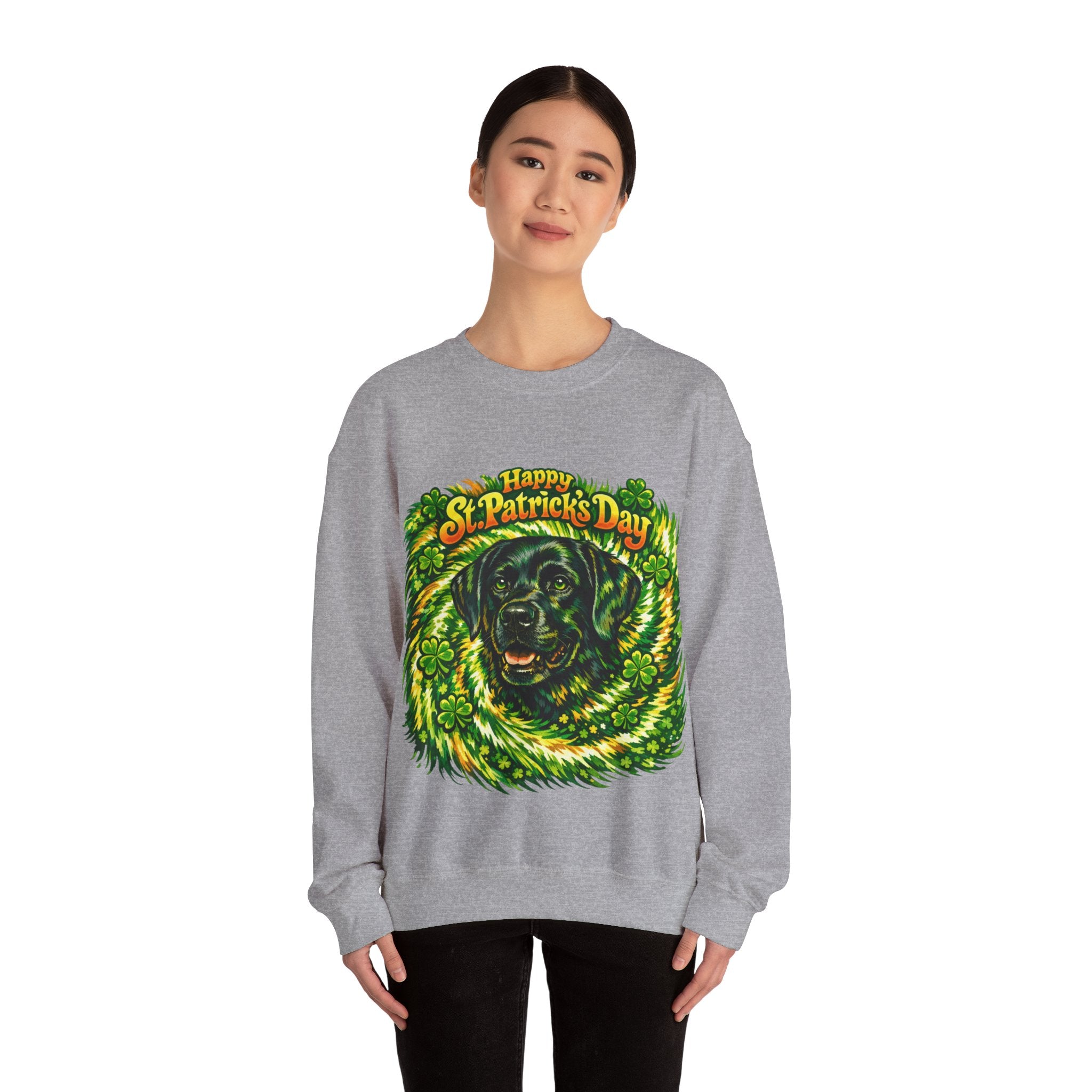 Black Labrador - Graphic Crewneck Sweatshirt