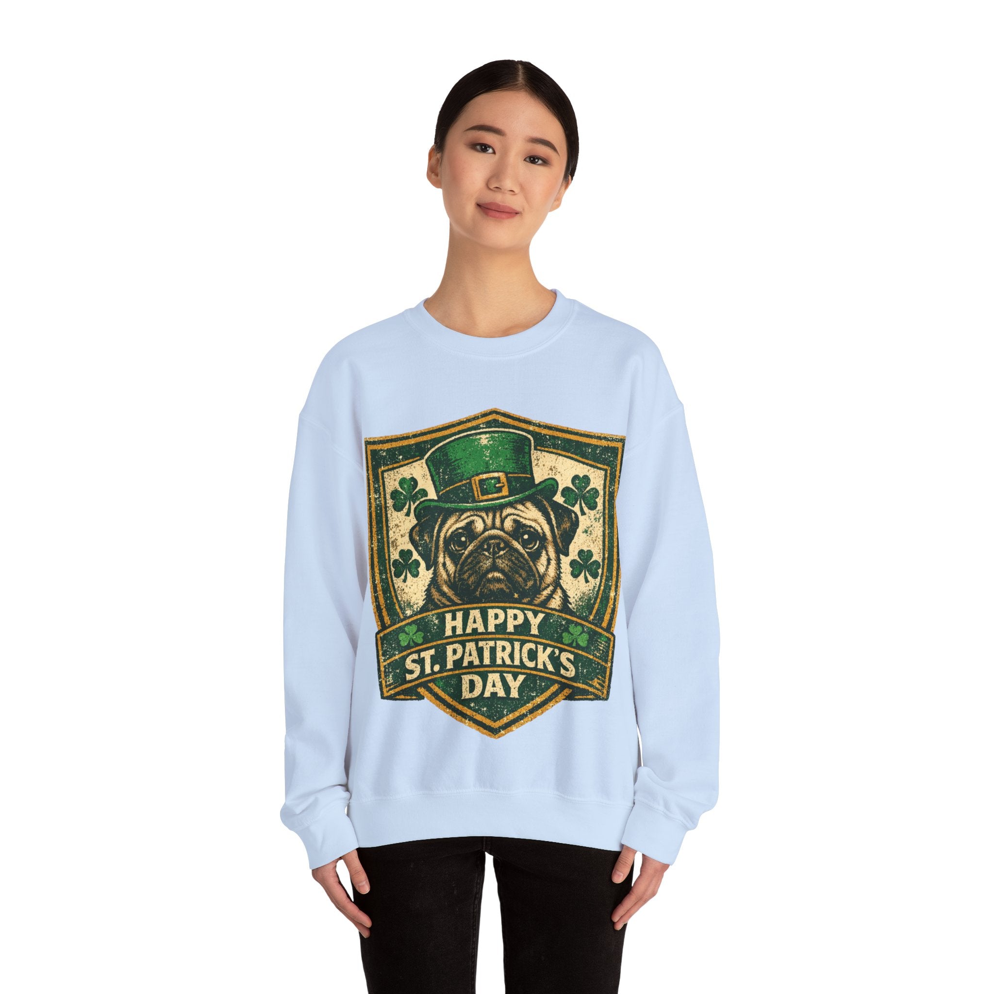 Pug - Graphic Crewneck Sweatshirt