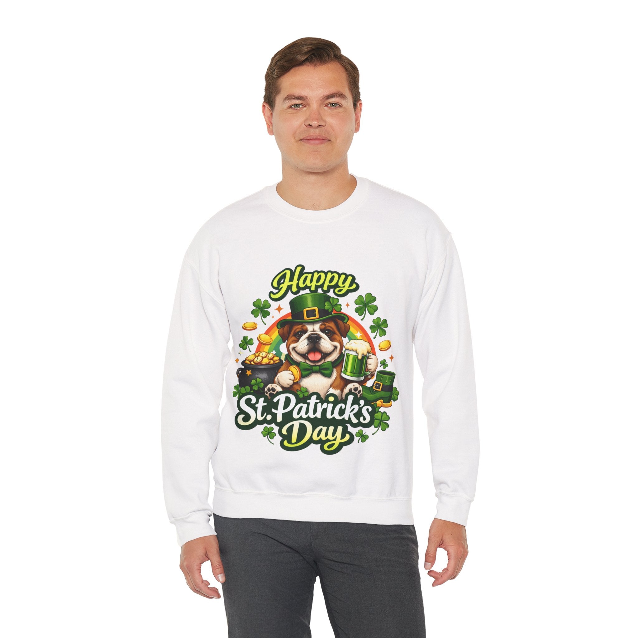 Bulldog - Graphic Crewneck Sweatshirt