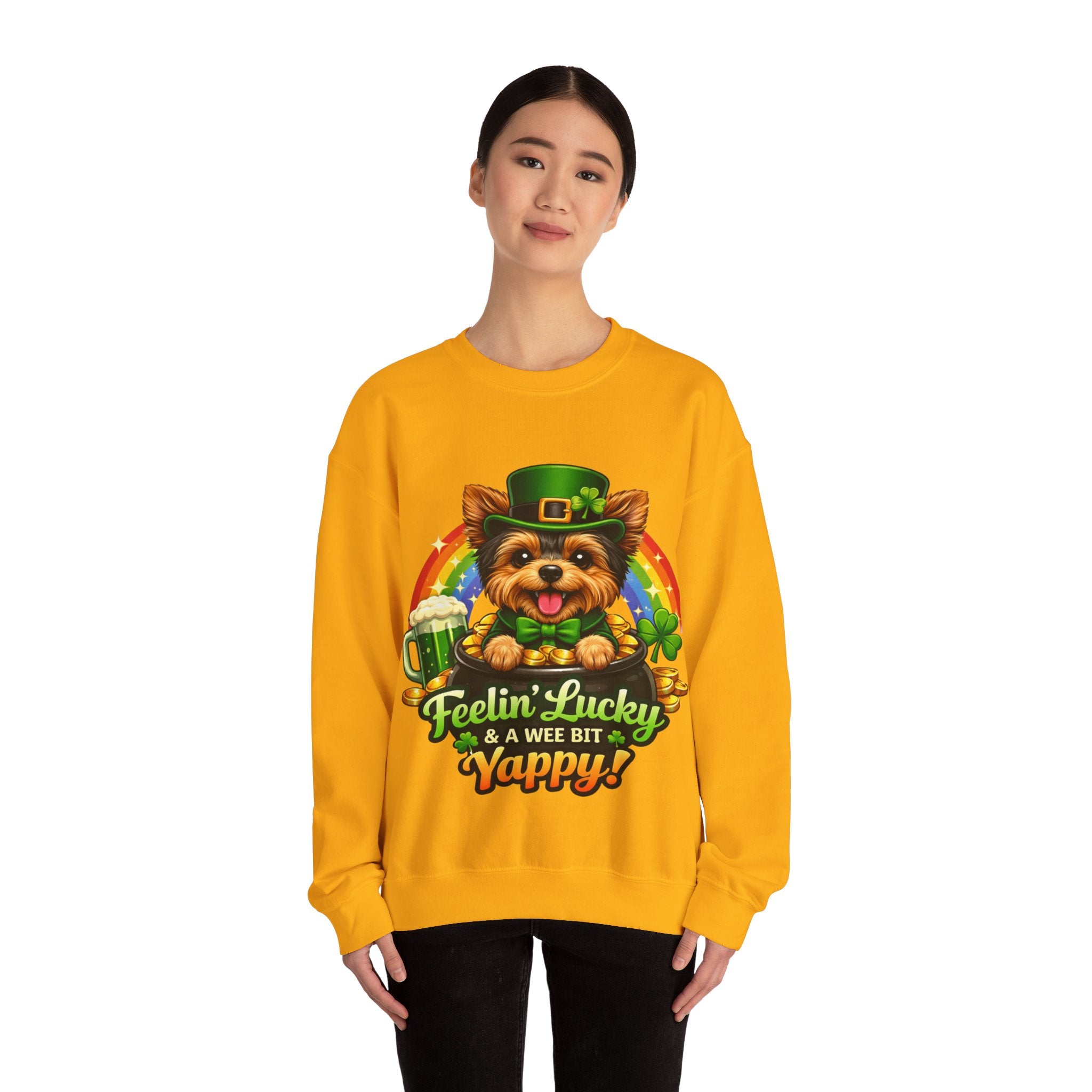 Yorkie - Graphic Crewneck Sweatshirt