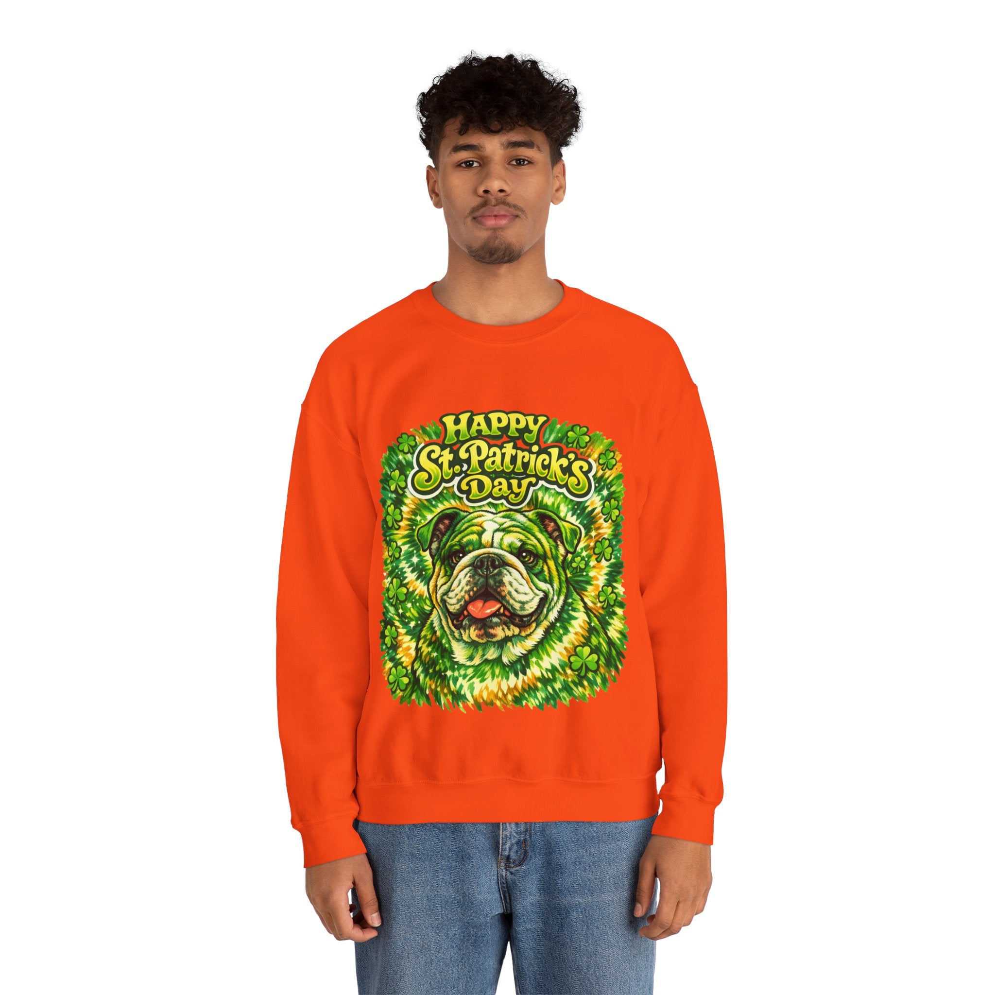 Bulldog - Graphic Crewneck Sweatshirt