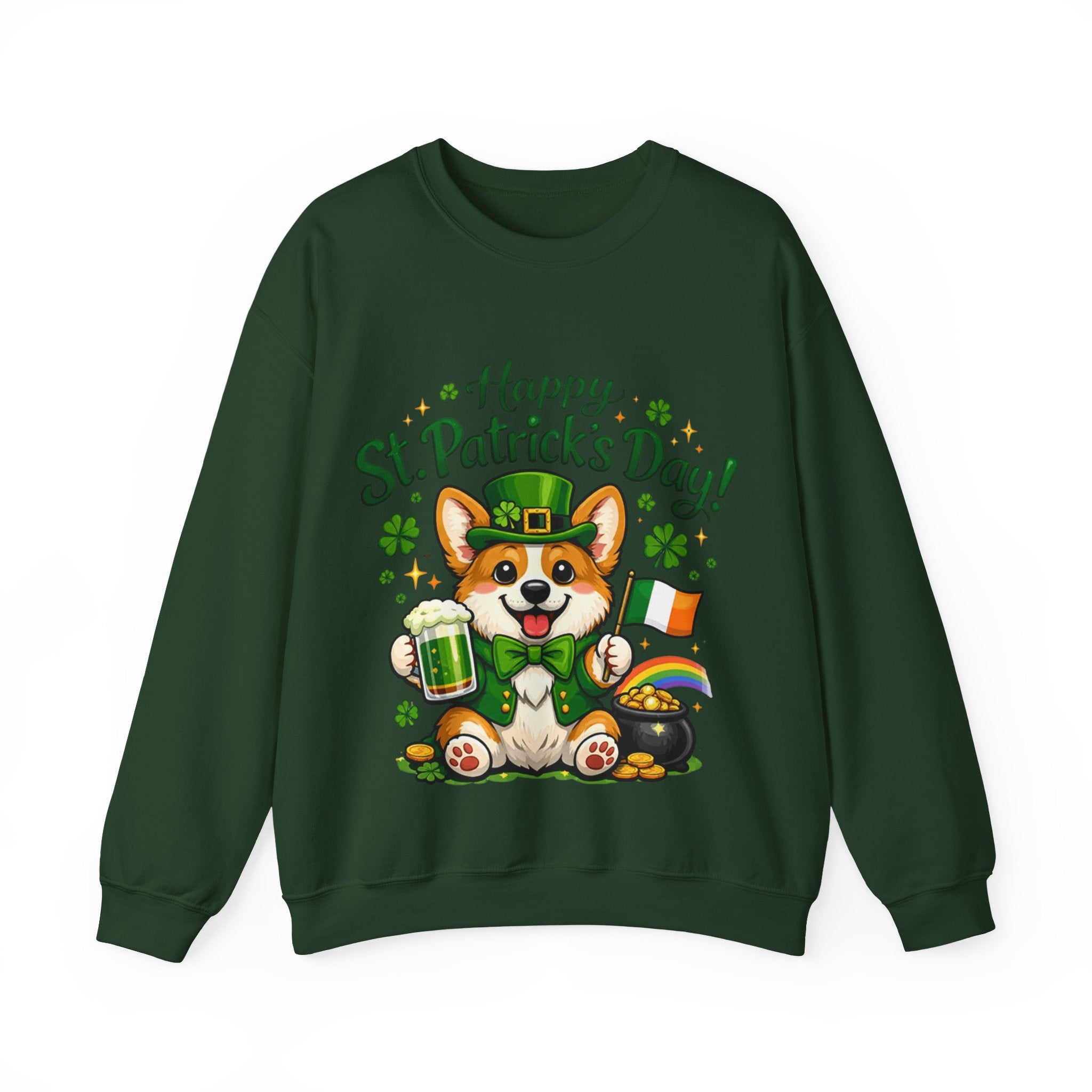 Corgi - Graphic Crewneck Sweatshirt