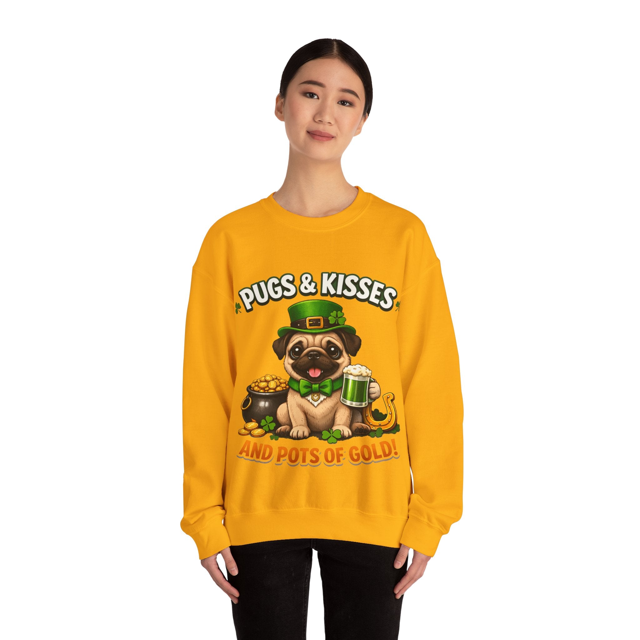 Pug - Graphic Crewneck Sweatshirt