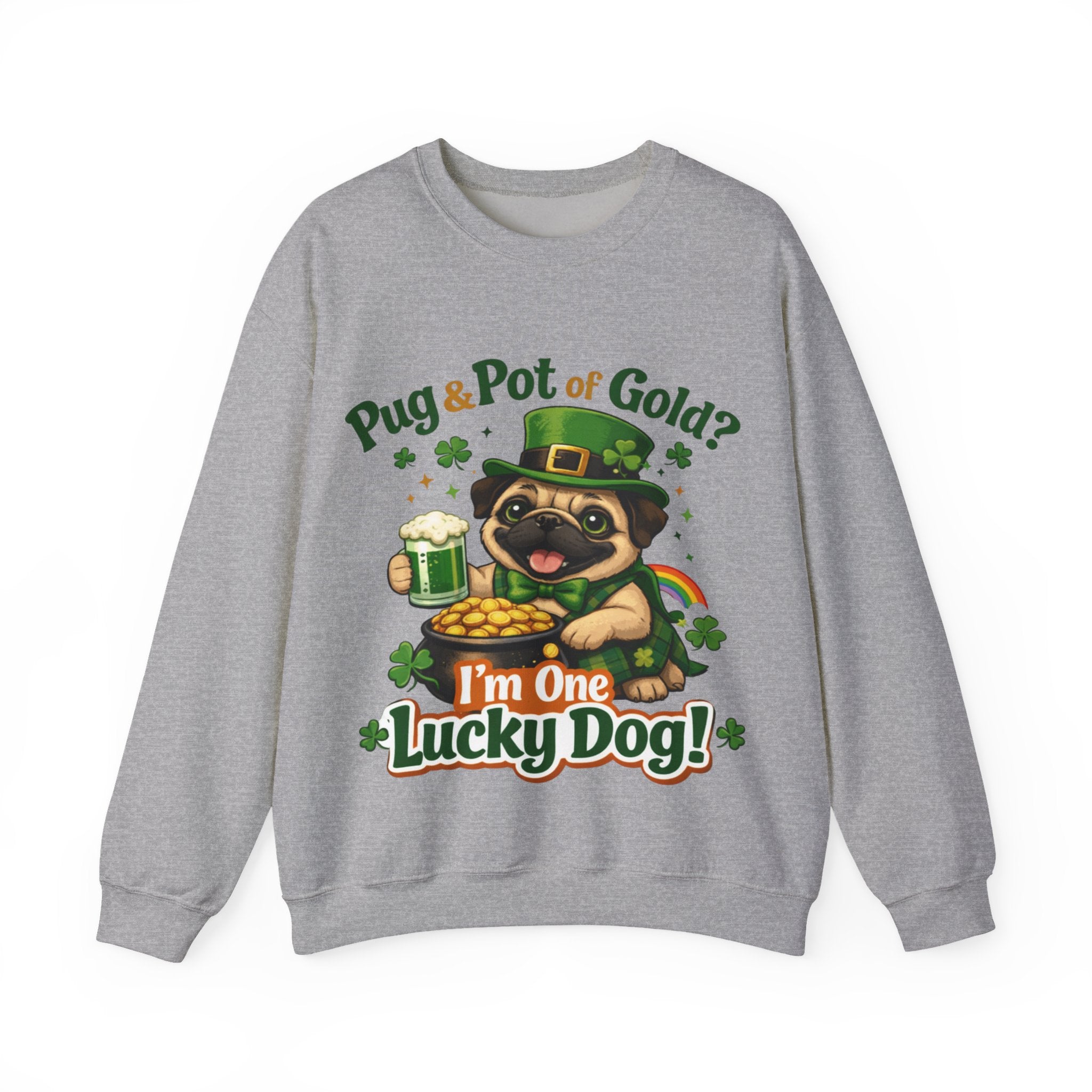 Pug - Graphic Crewneck Sweatshirt