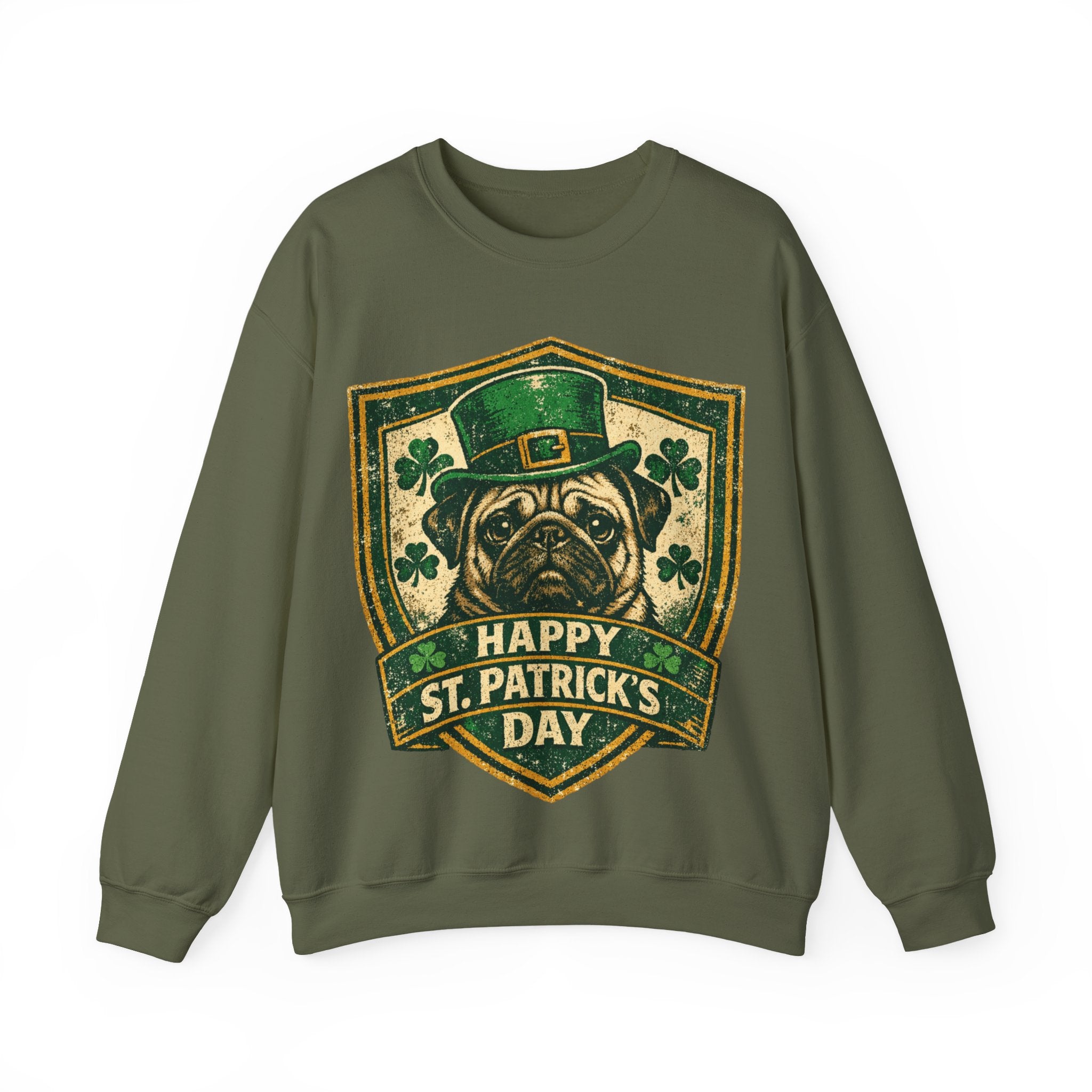 Pug - Graphic Crewneck Sweatshirt