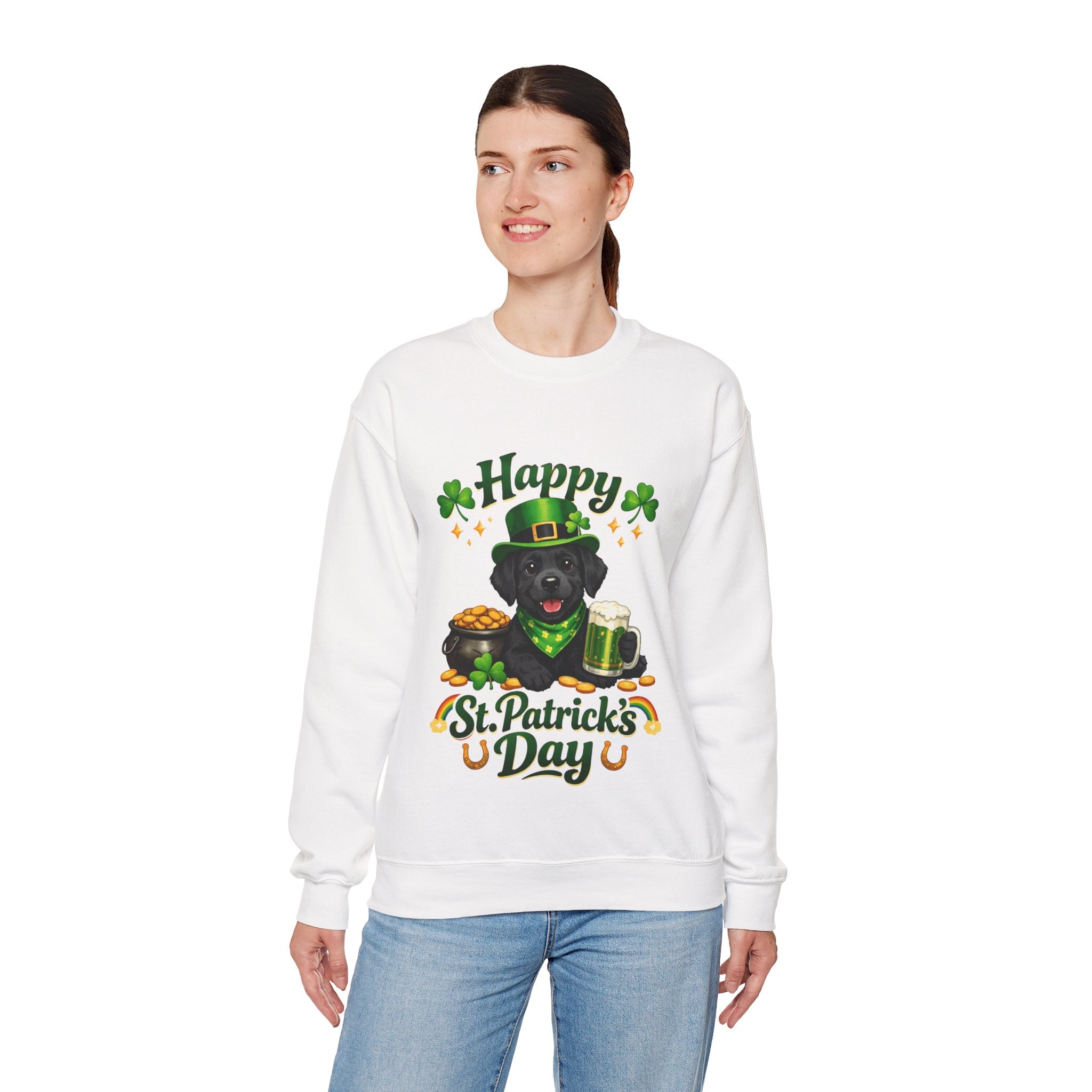 Black Labrador - Graphic Crewneck Sweatshirt