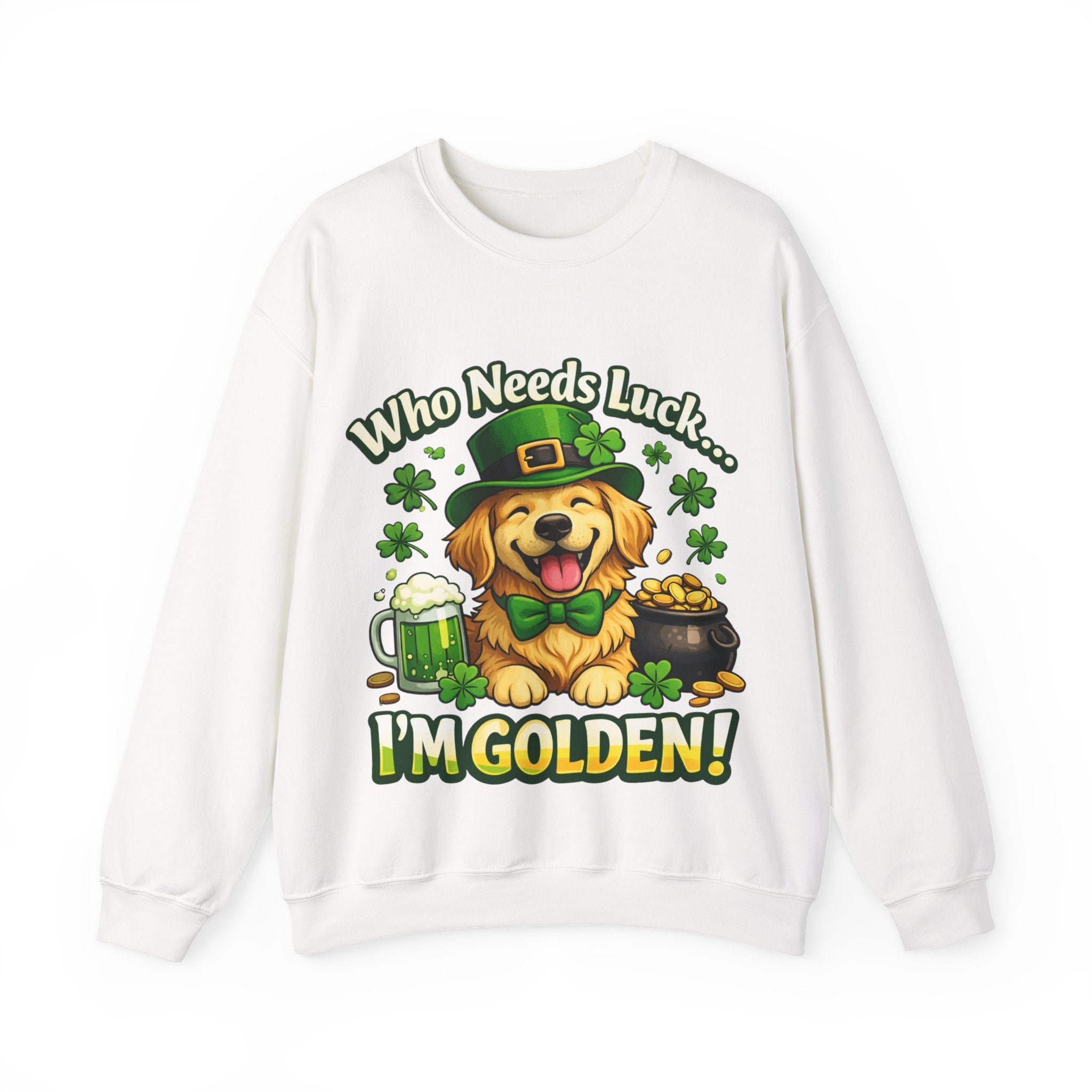 Golden Retriever - Graphic Crewneck Sweatshirt