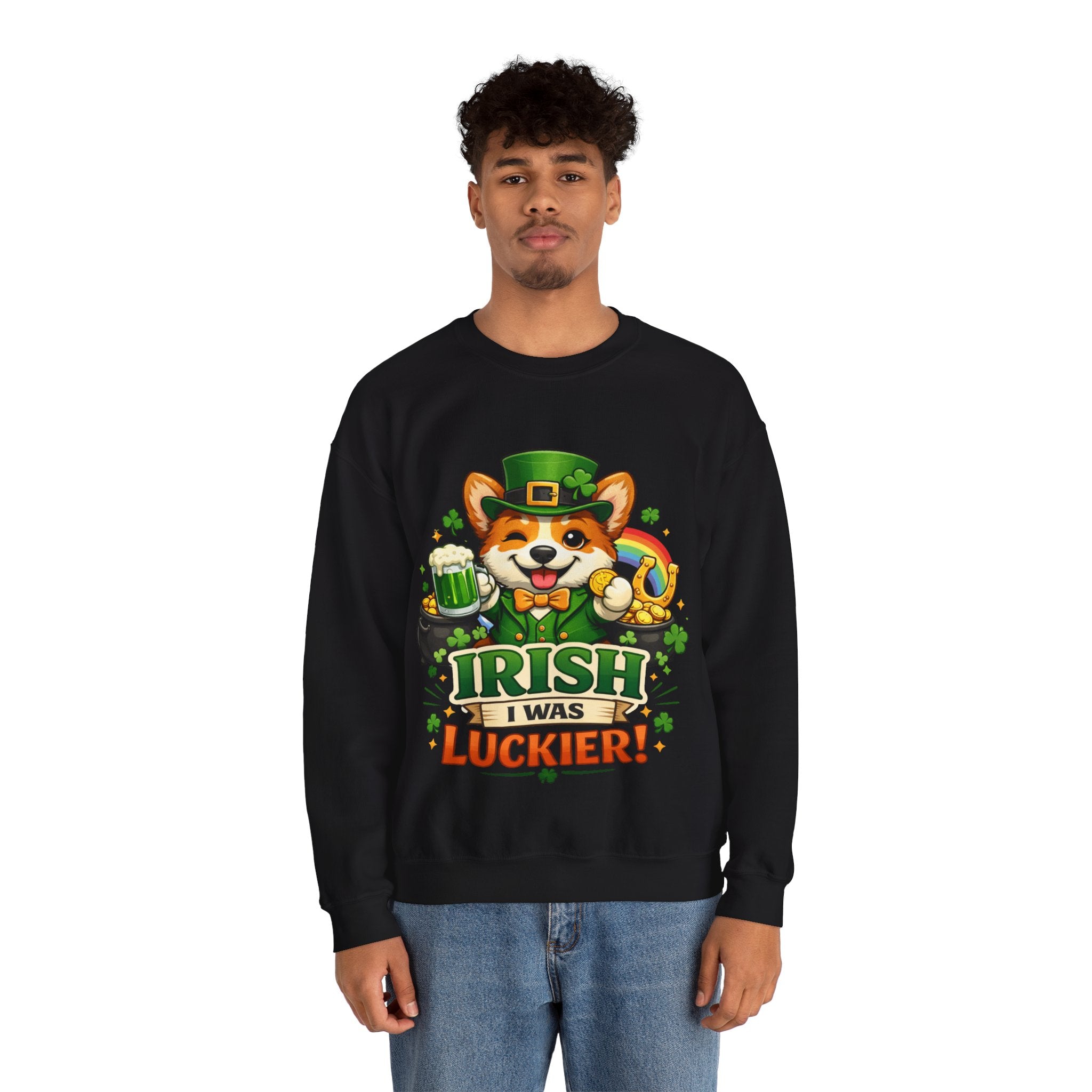 Corgi - Graphic Crewneck Sweatshirt