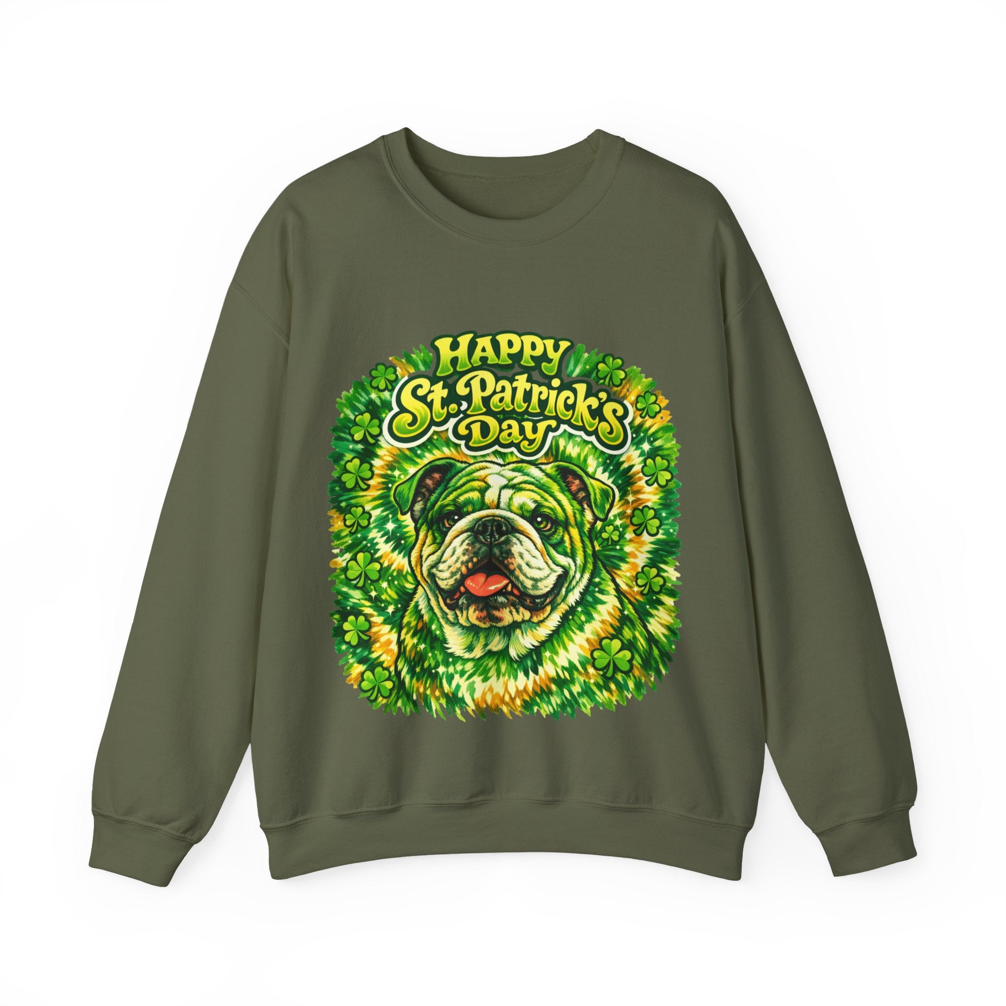 Bulldog - Graphic Crewneck Sweatshirt