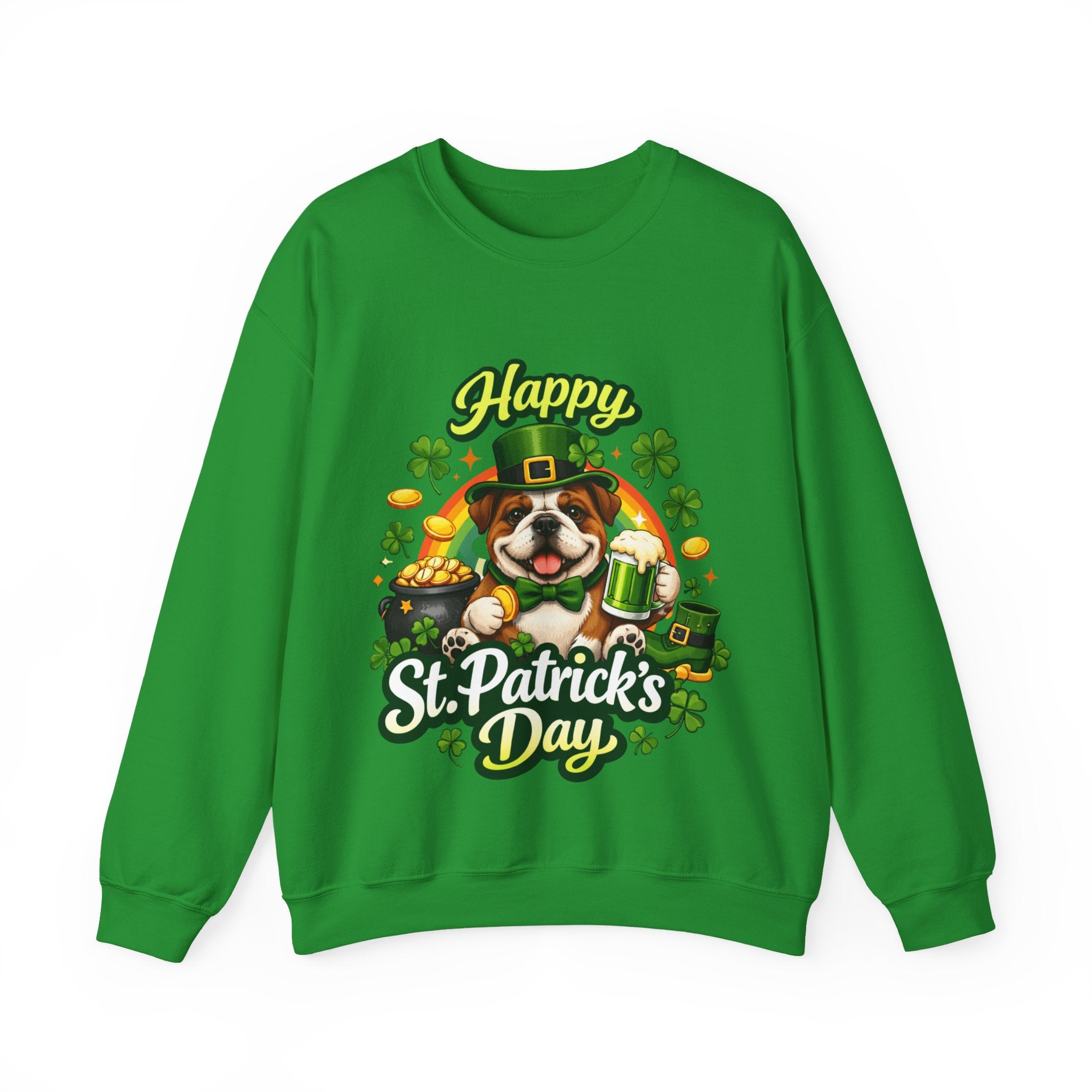 Bulldog - Graphic Crewneck Sweatshirt