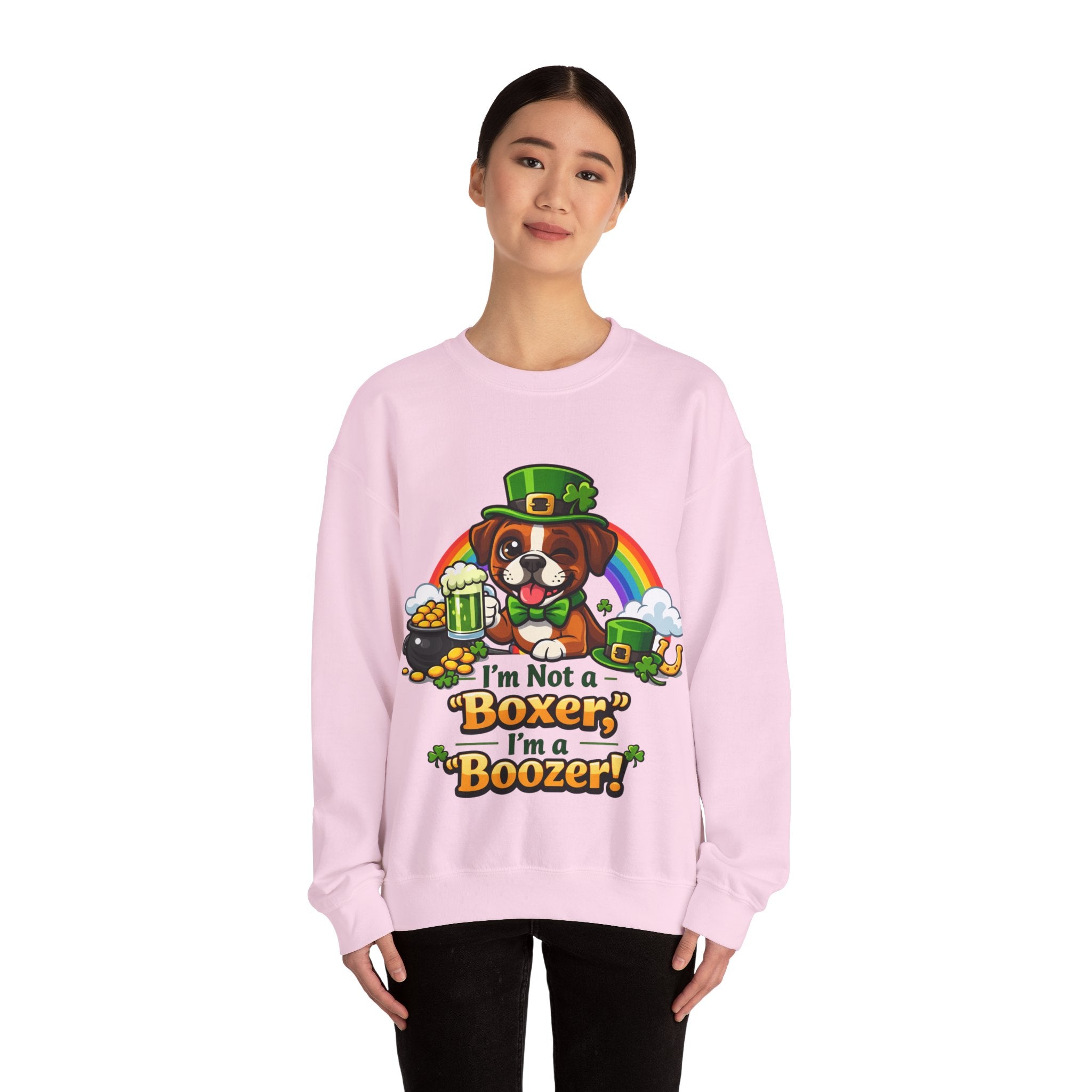 Boxer - Graphic Crewneck Sweatshirt