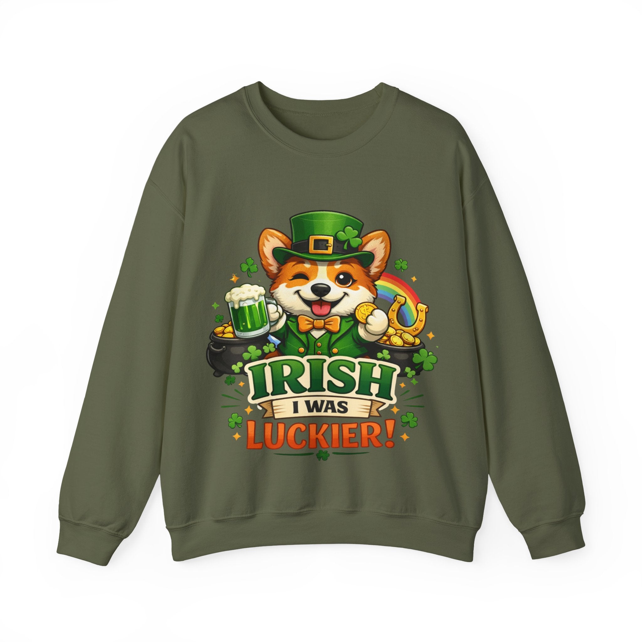 Corgi - Graphic Crewneck Sweatshirt