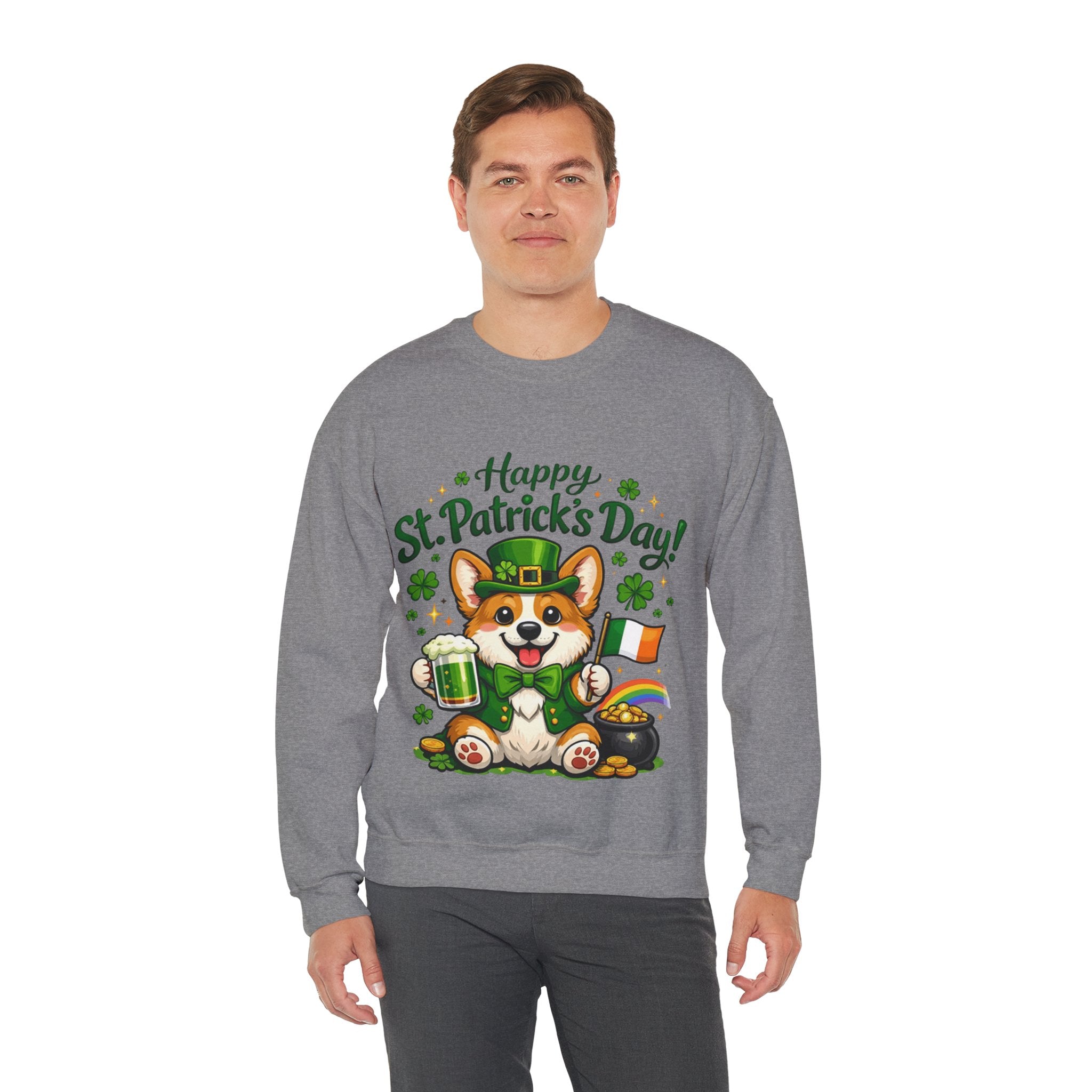 Corgi - Graphic Crewneck Sweatshirt