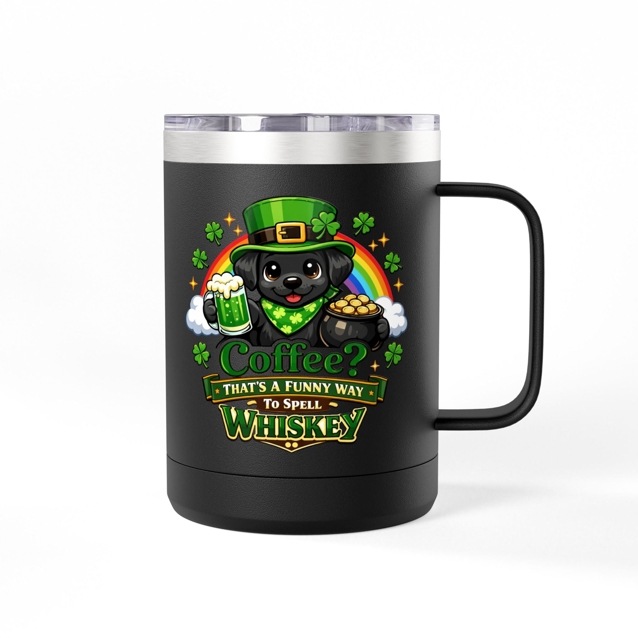 Black Labrador - 15oz Tumbler
