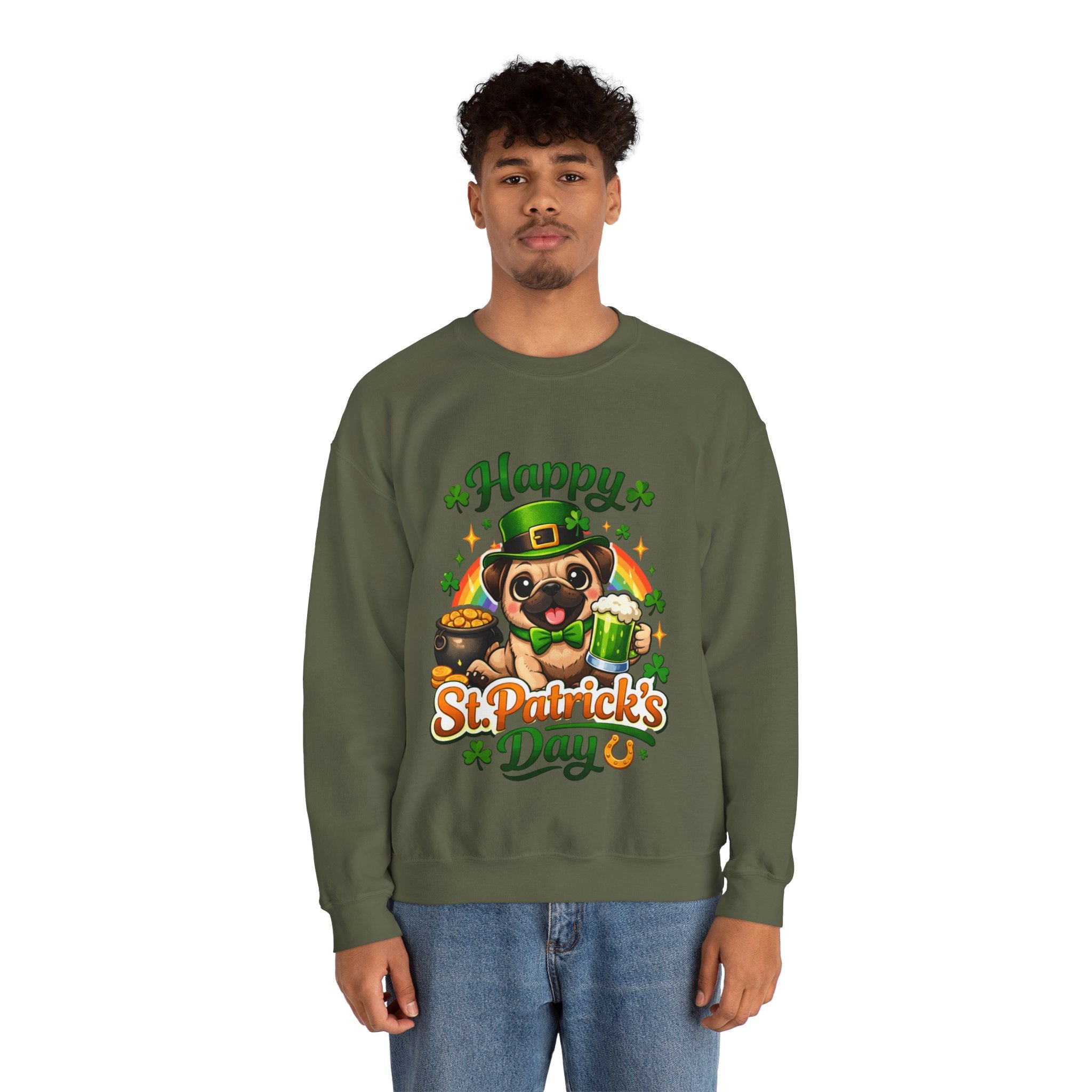 Pug - Graphic Crewneck Sweatshirt