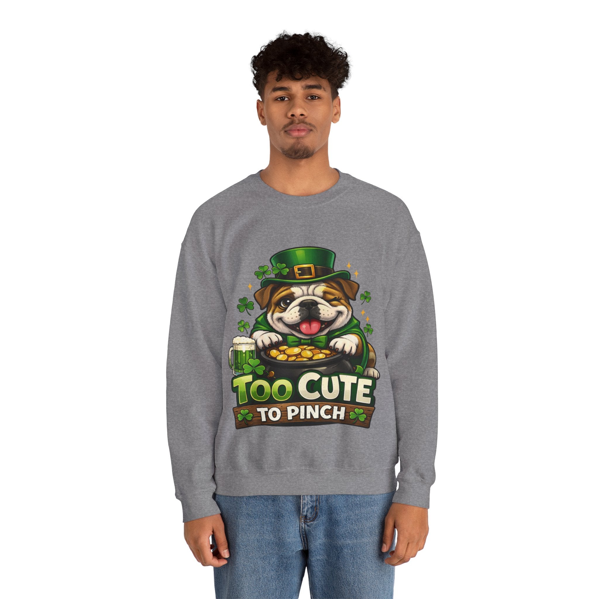 Bulldog - Graphic Crewneck Sweatshirt