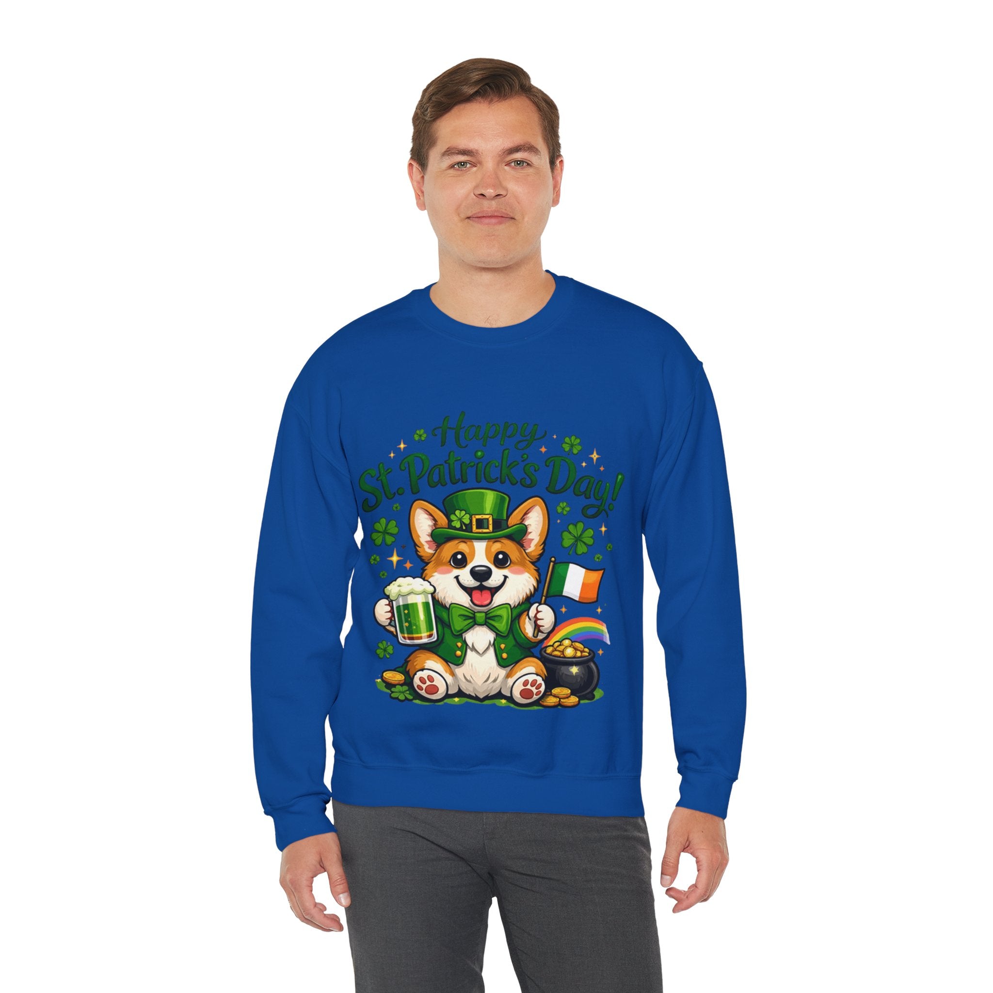 Corgi - Graphic Crewneck Sweatshirt