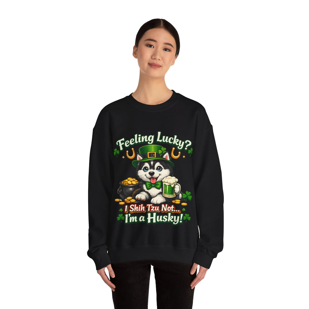 Siberian Husky - Graphic Crewneck Sweatshirt