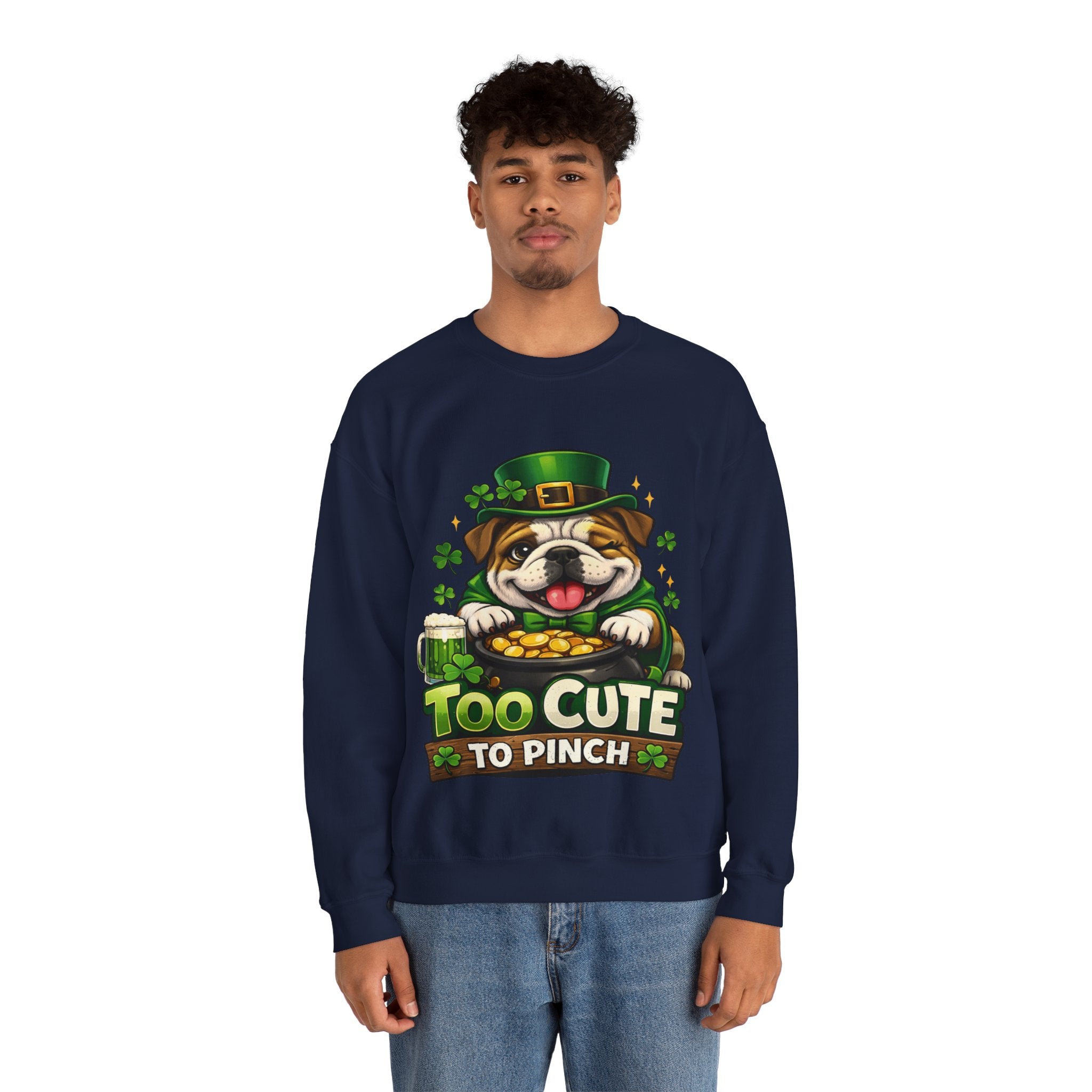 Bulldog - Graphic Crewneck Sweatshirt