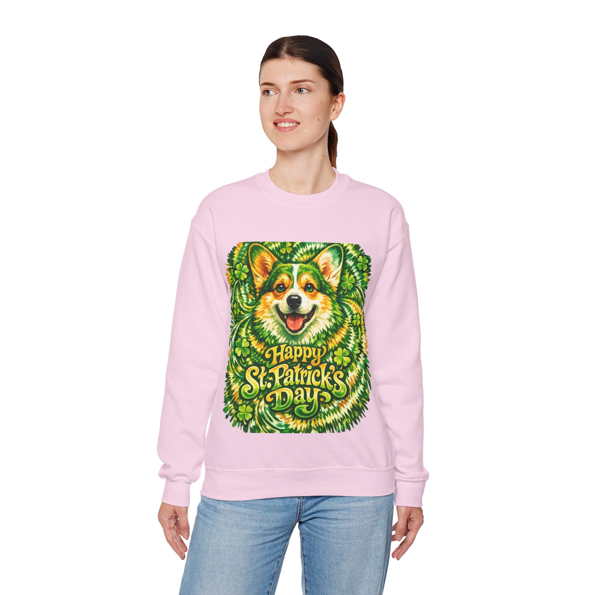Corgi - Graphic Crewneck Sweatshirt