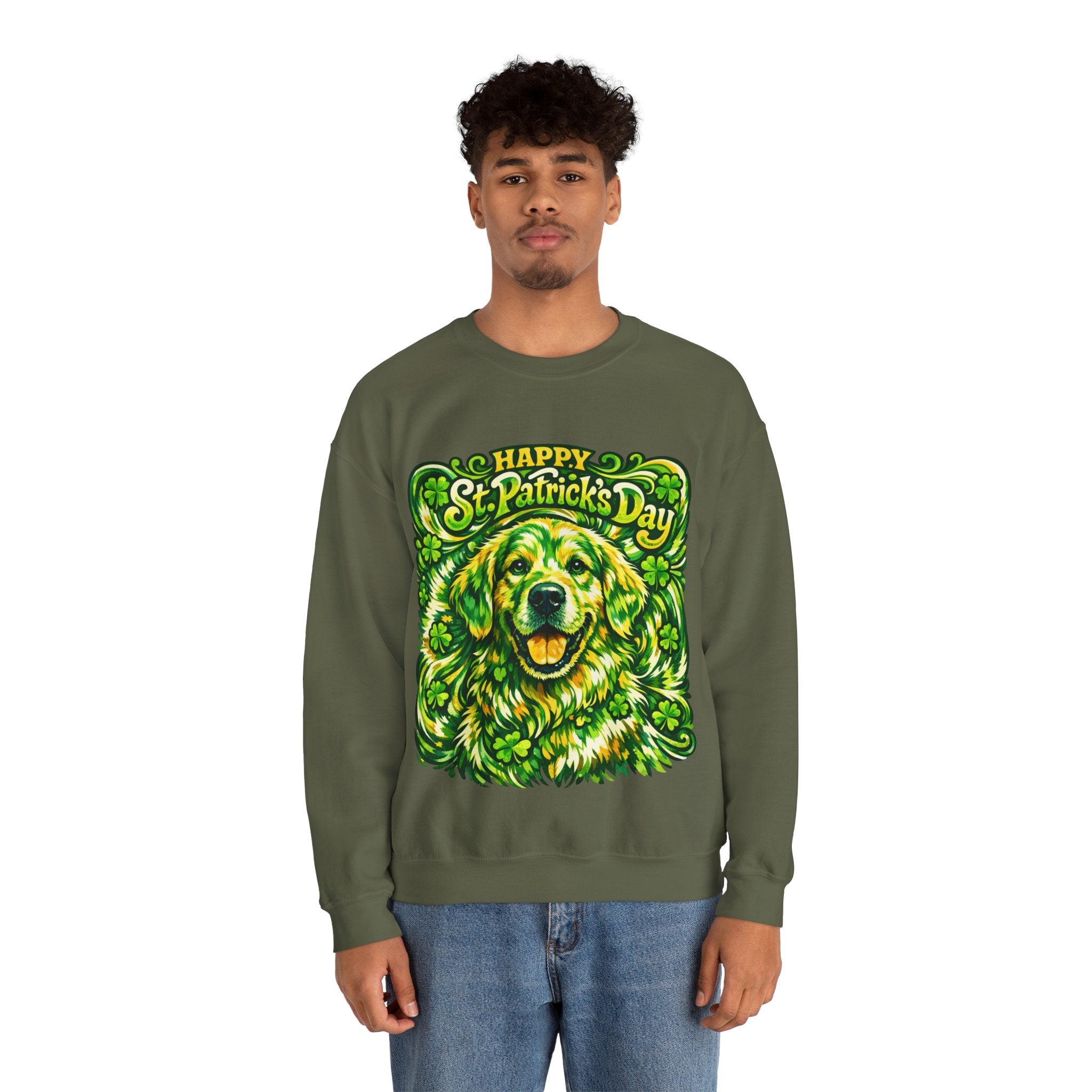 Golden Retriever - Graphic Crewneck Sweatshirt
