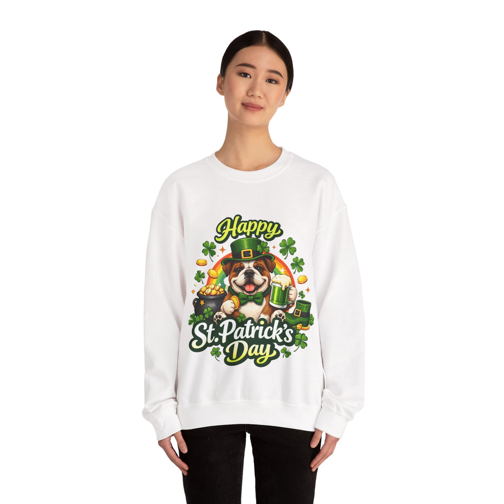 Bulldog - Graphic Crewneck Sweatshirt