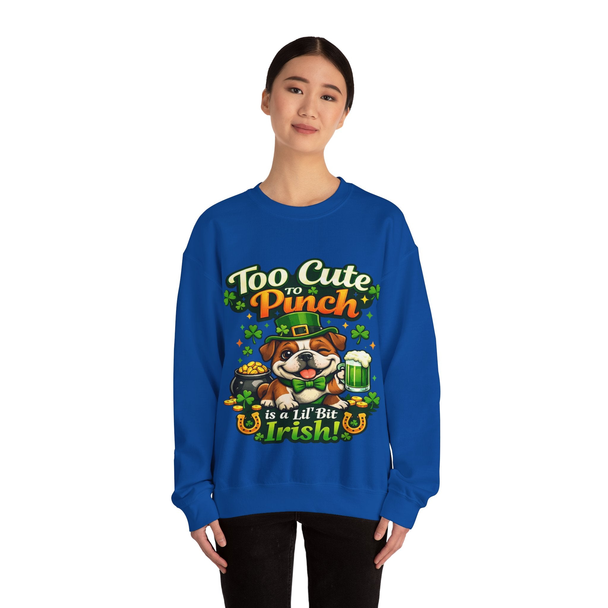 Bulldog - Graphic Crewneck Sweatshirt