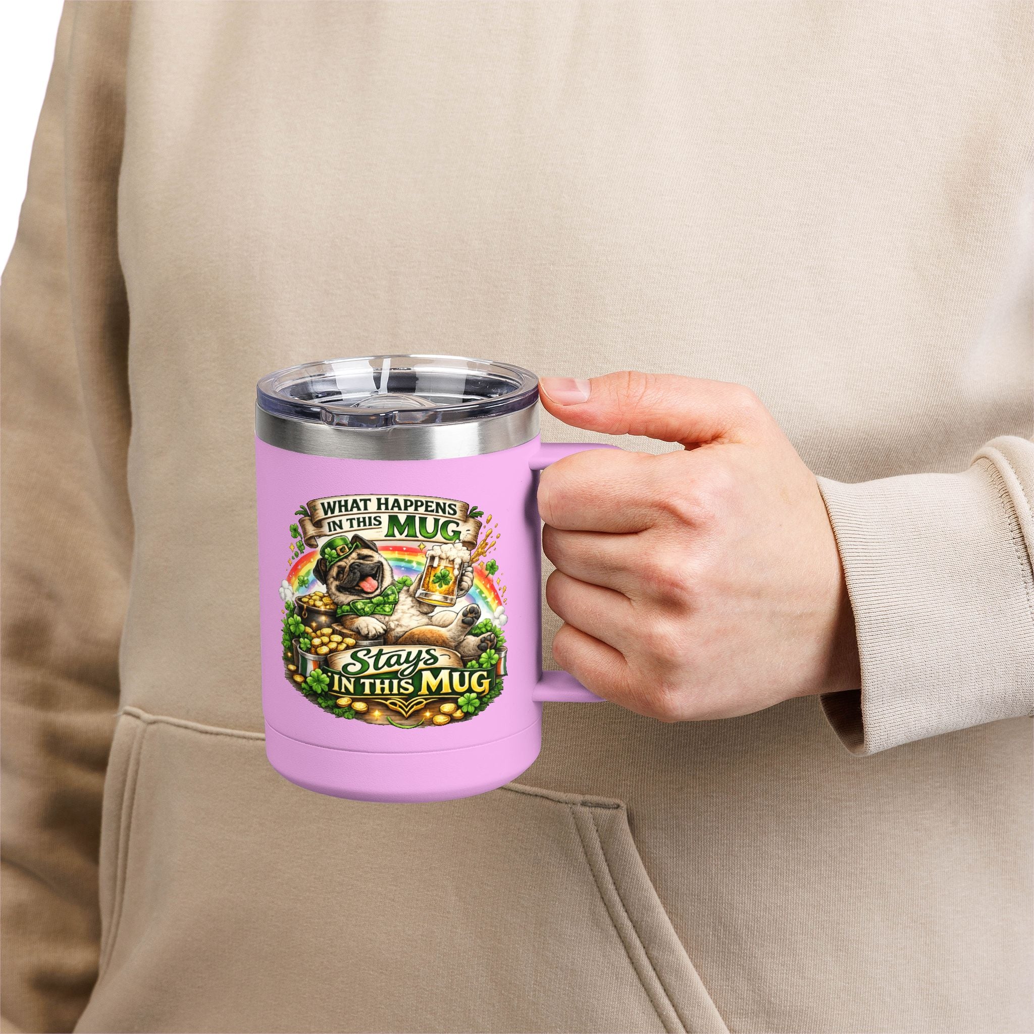 Pug - 15oz Tumbler