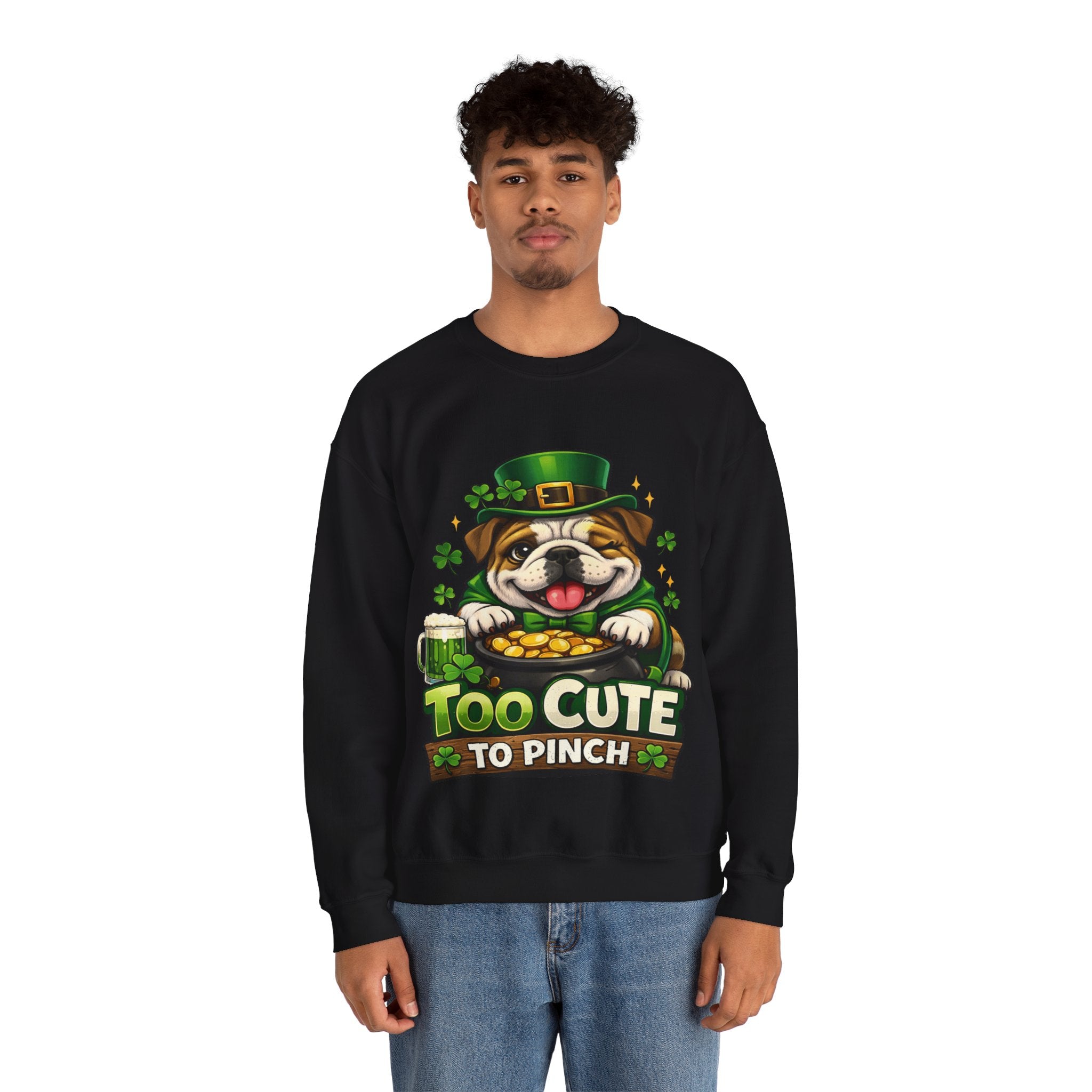 Bulldog - Graphic Crewneck Sweatshirt