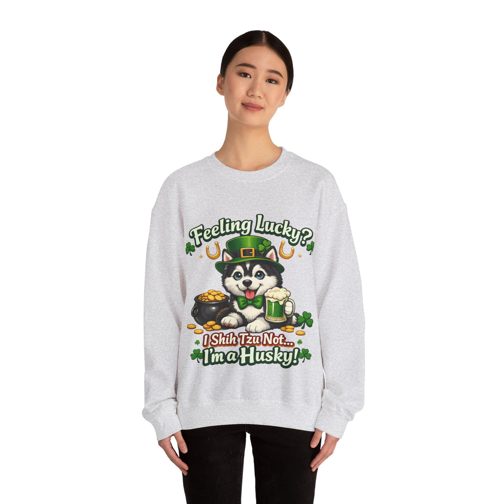 Siberian Husky - Graphic Crewneck Sweatshirt