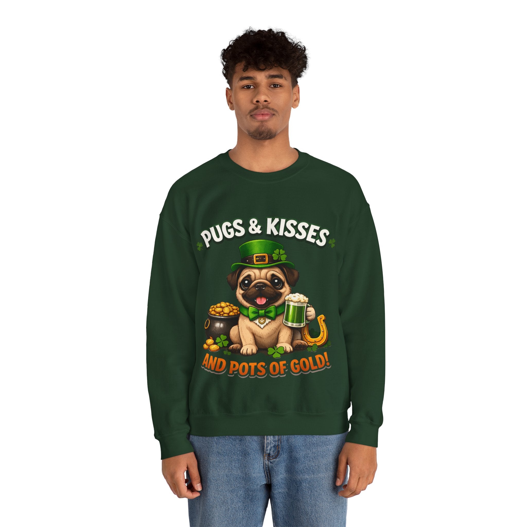 Pug - Graphic Crewneck Sweatshirt