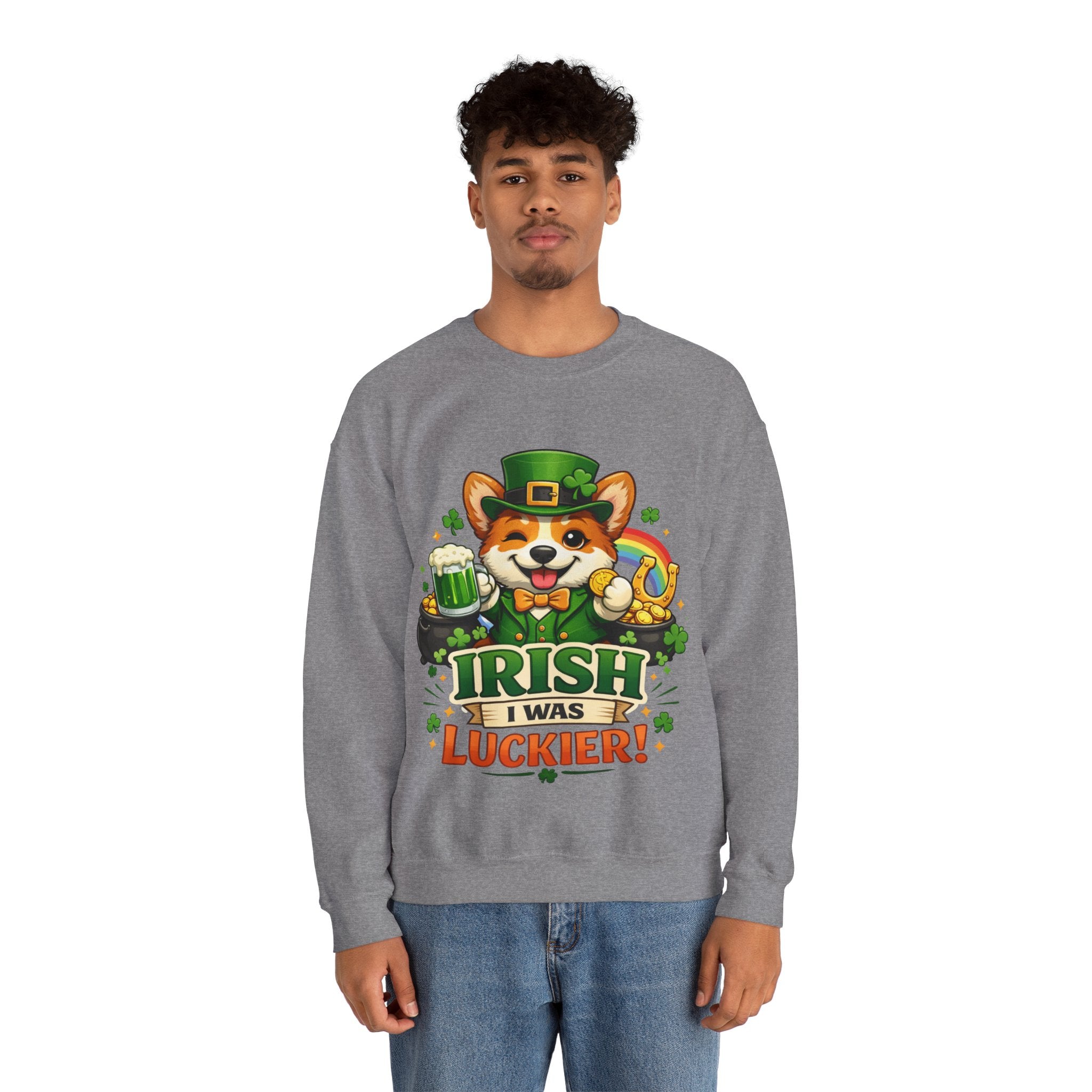 Corgi - Graphic Crewneck Sweatshirt