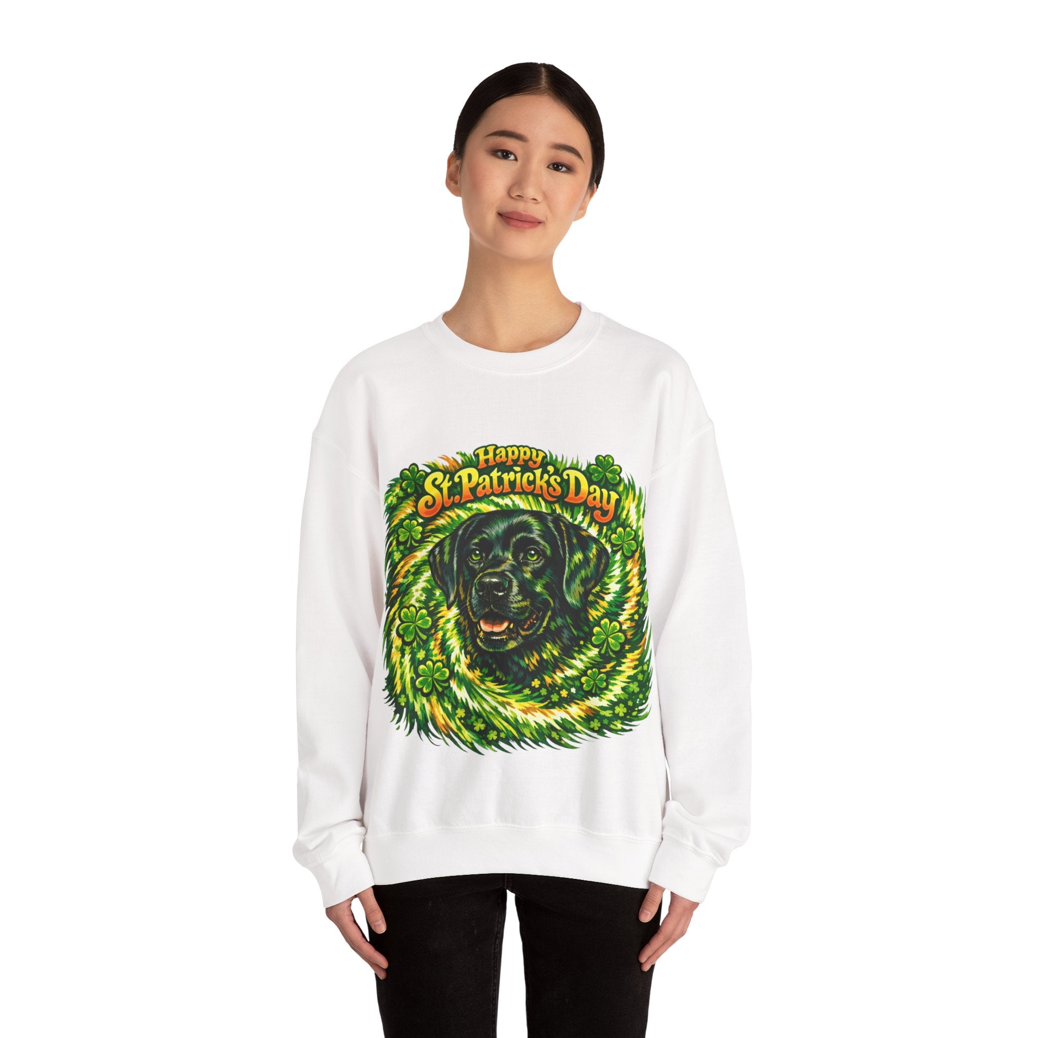 Black Labrador - Graphic Crewneck Sweatshirt