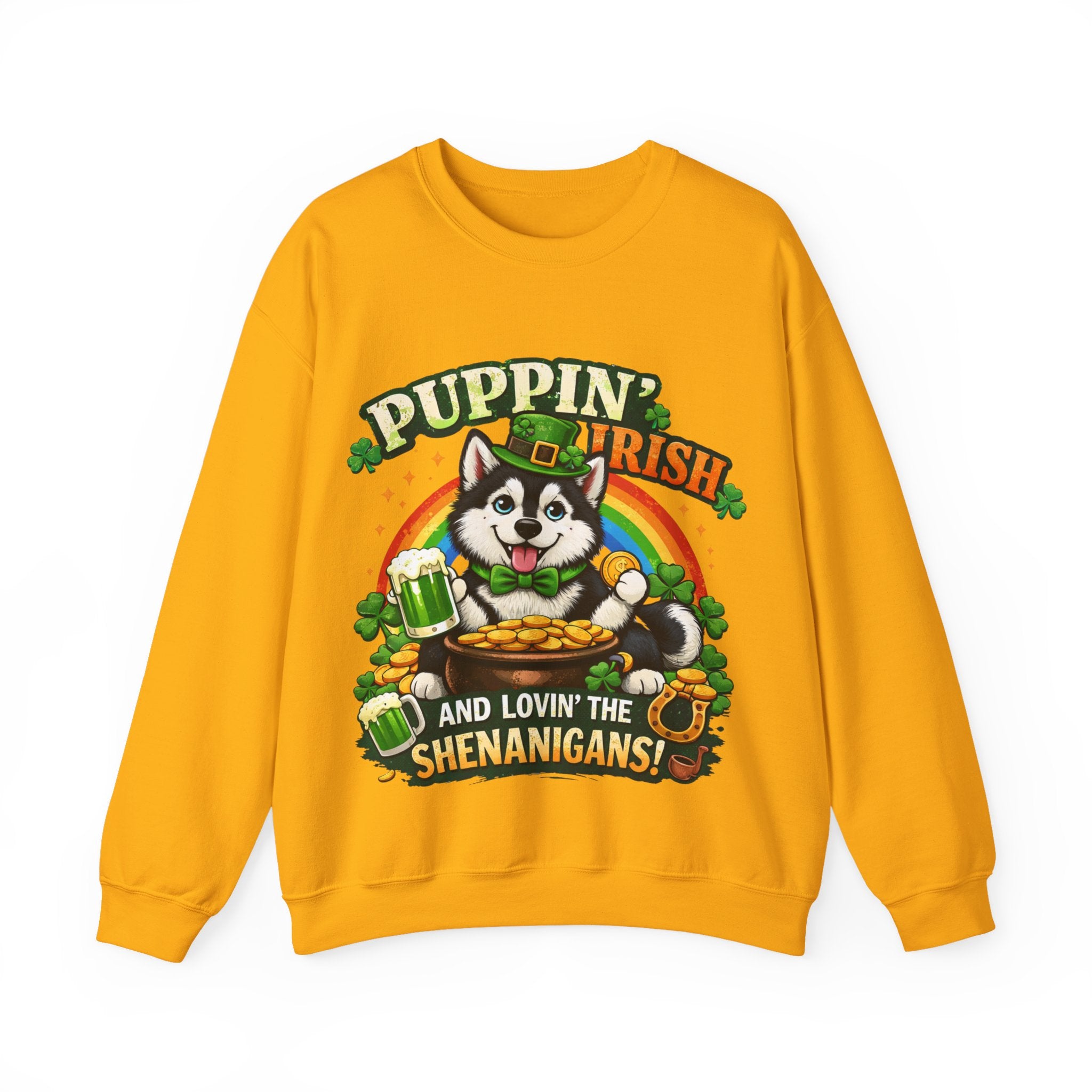Siberian Husky - Graphic Crewneck Sweatshirt