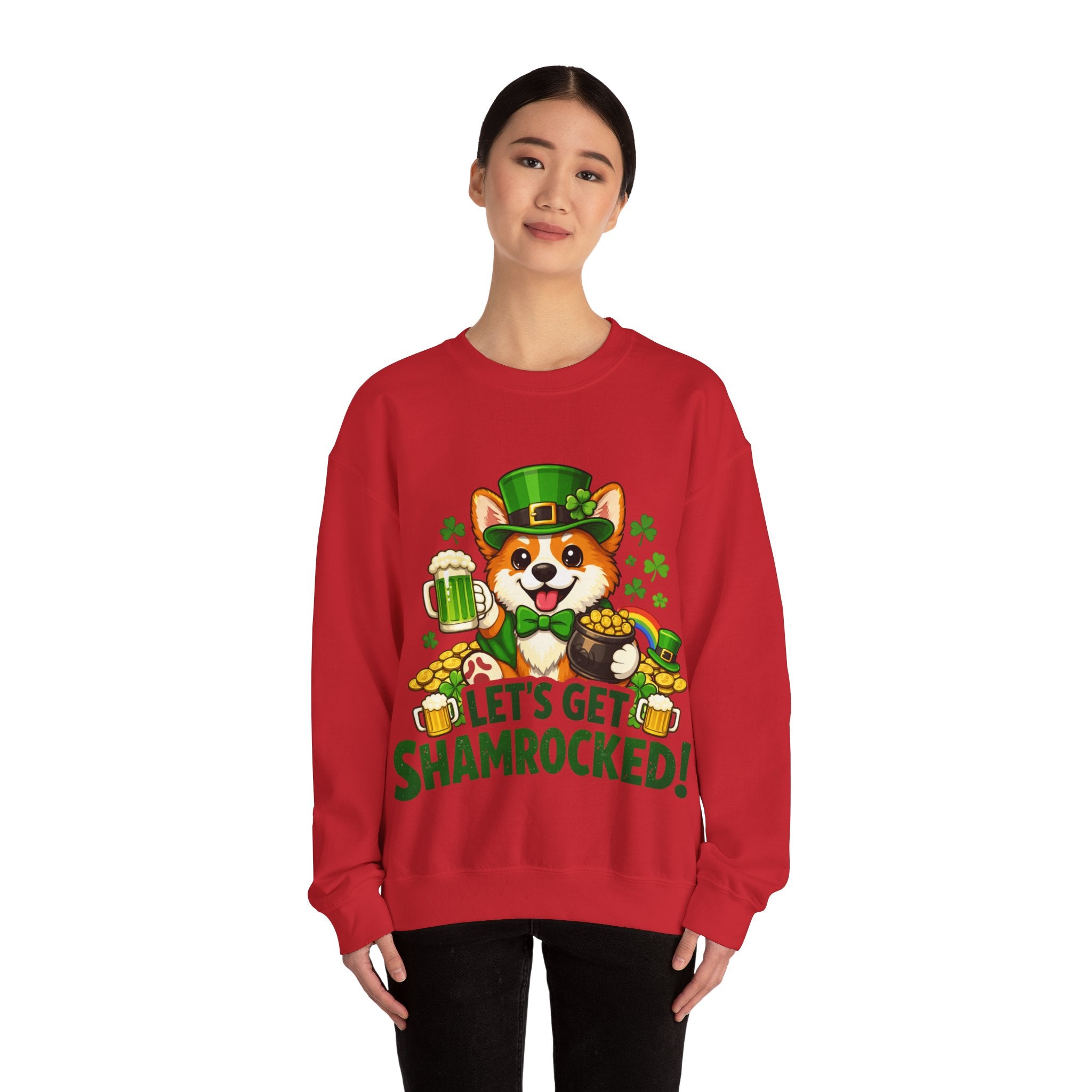 Corgi - Graphic Crewneck Sweatshirt