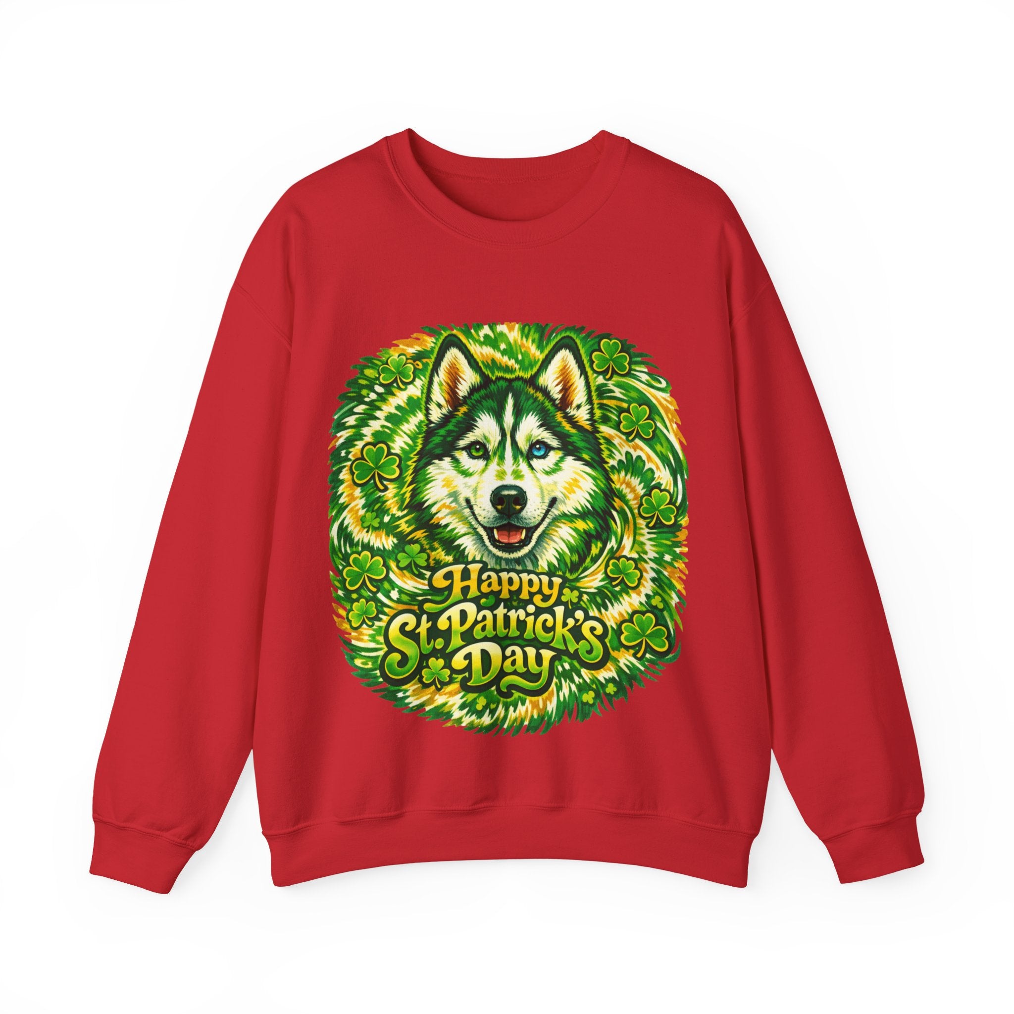 Siberian Husky - Graphic Crewneck Sweatshirt