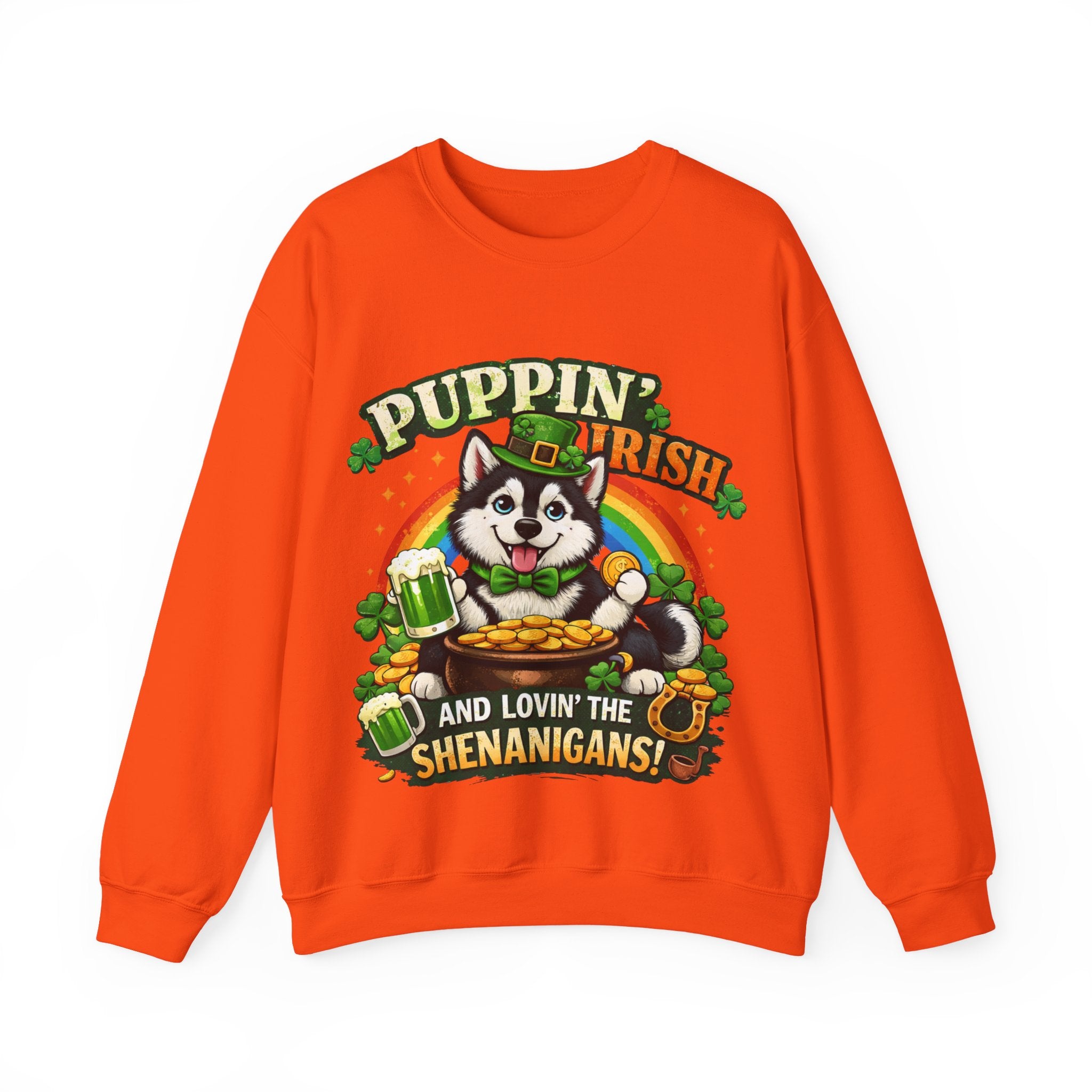 Siberian Husky - Graphic Crewneck Sweatshirt