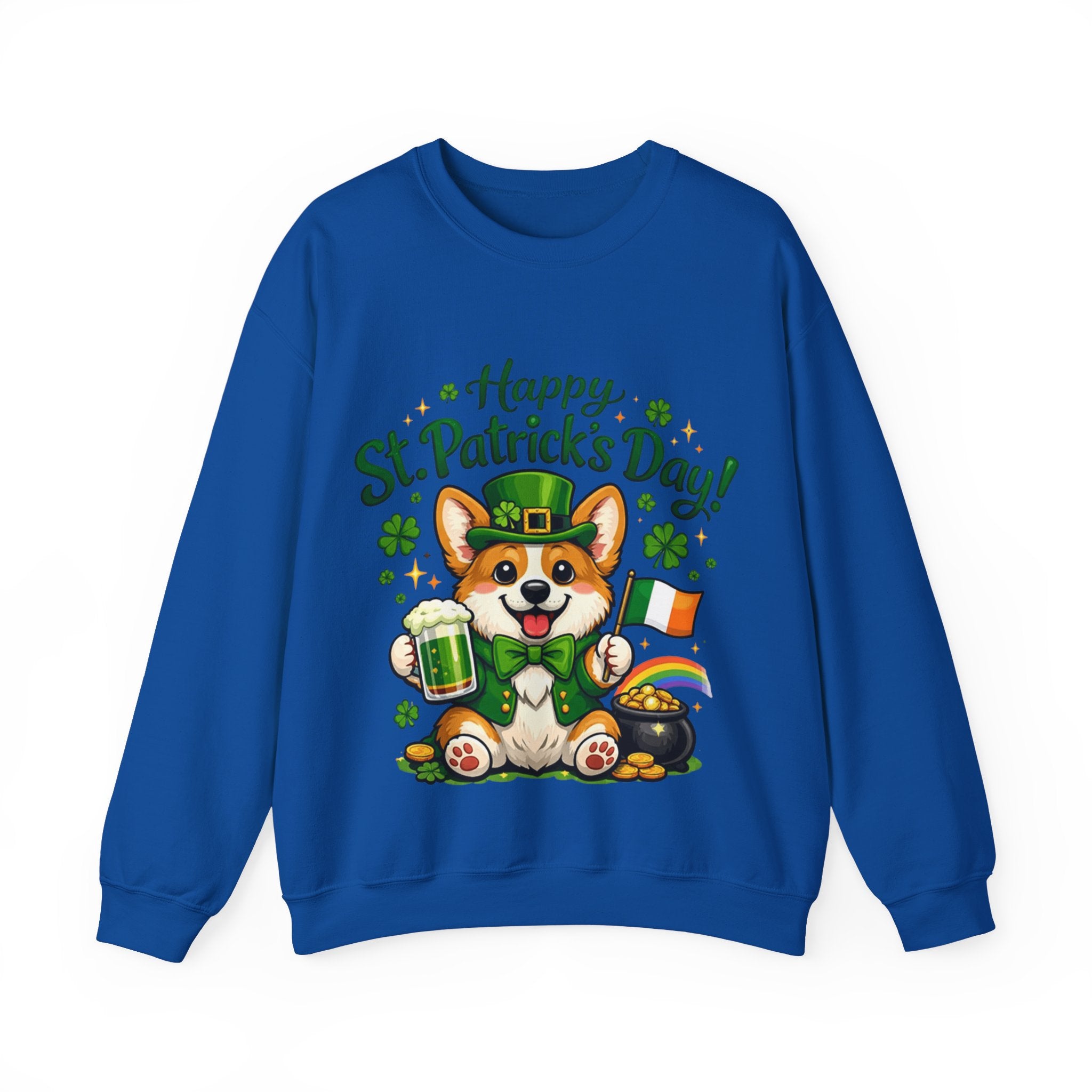Corgi - Graphic Crewneck Sweatshirt