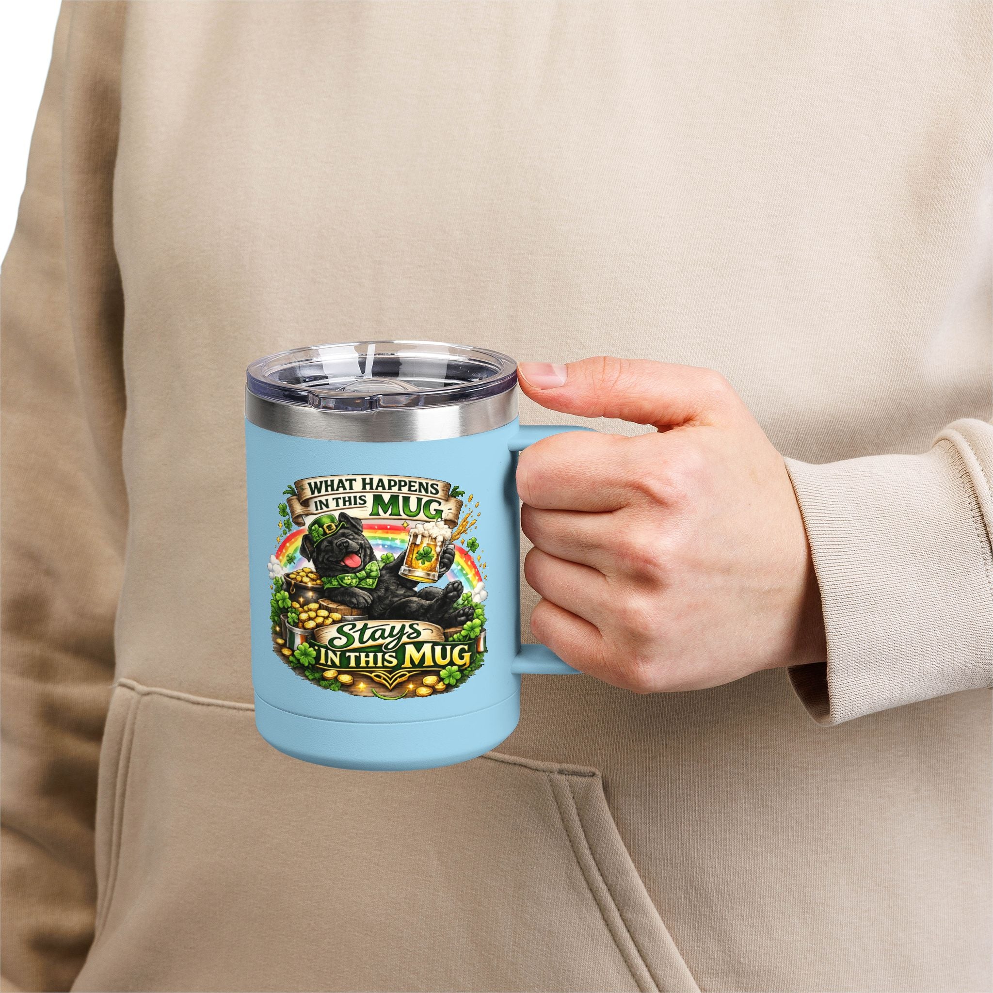 Black Labrador - 15oz Tumbler