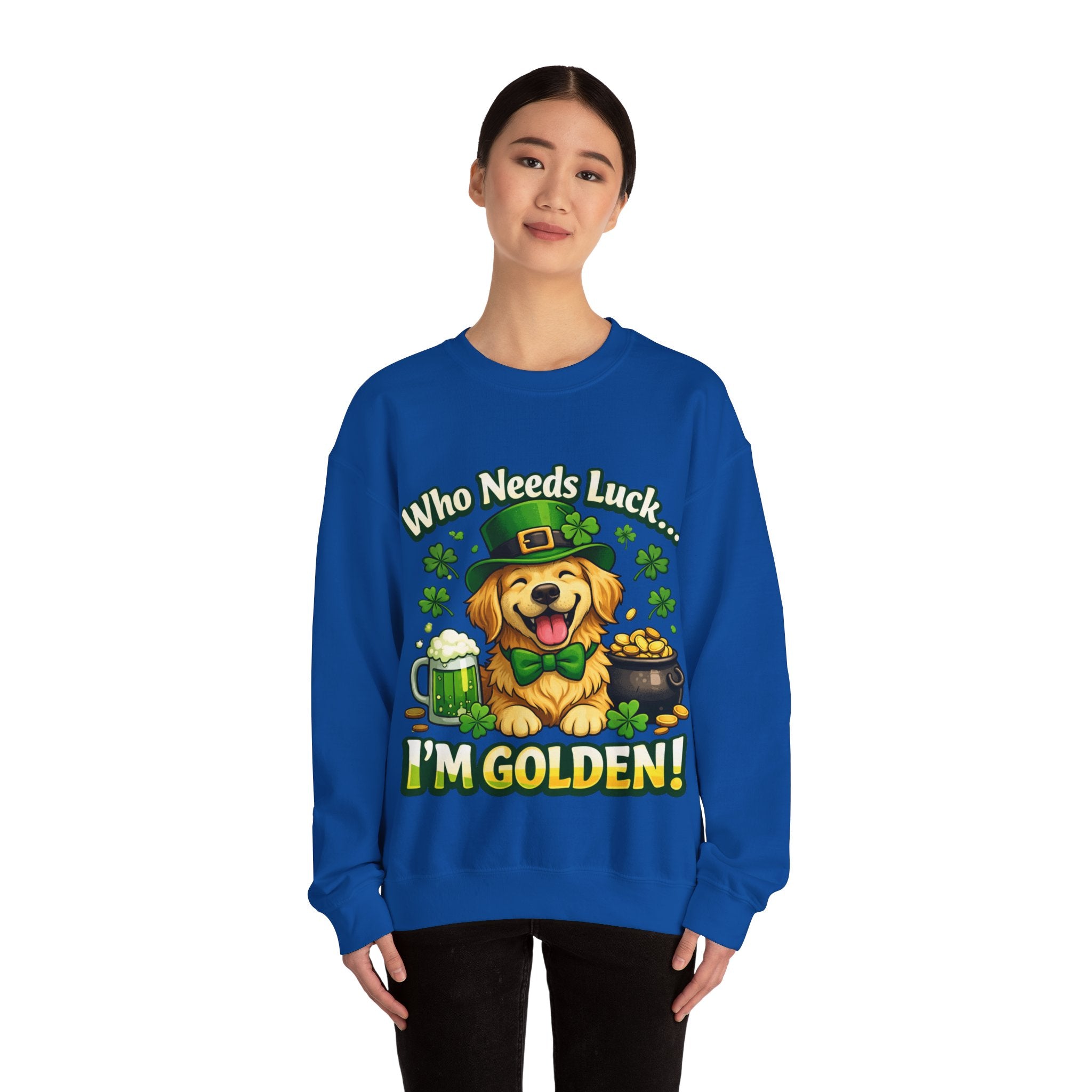 Golden Retriever - Graphic Crewneck Sweatshirt